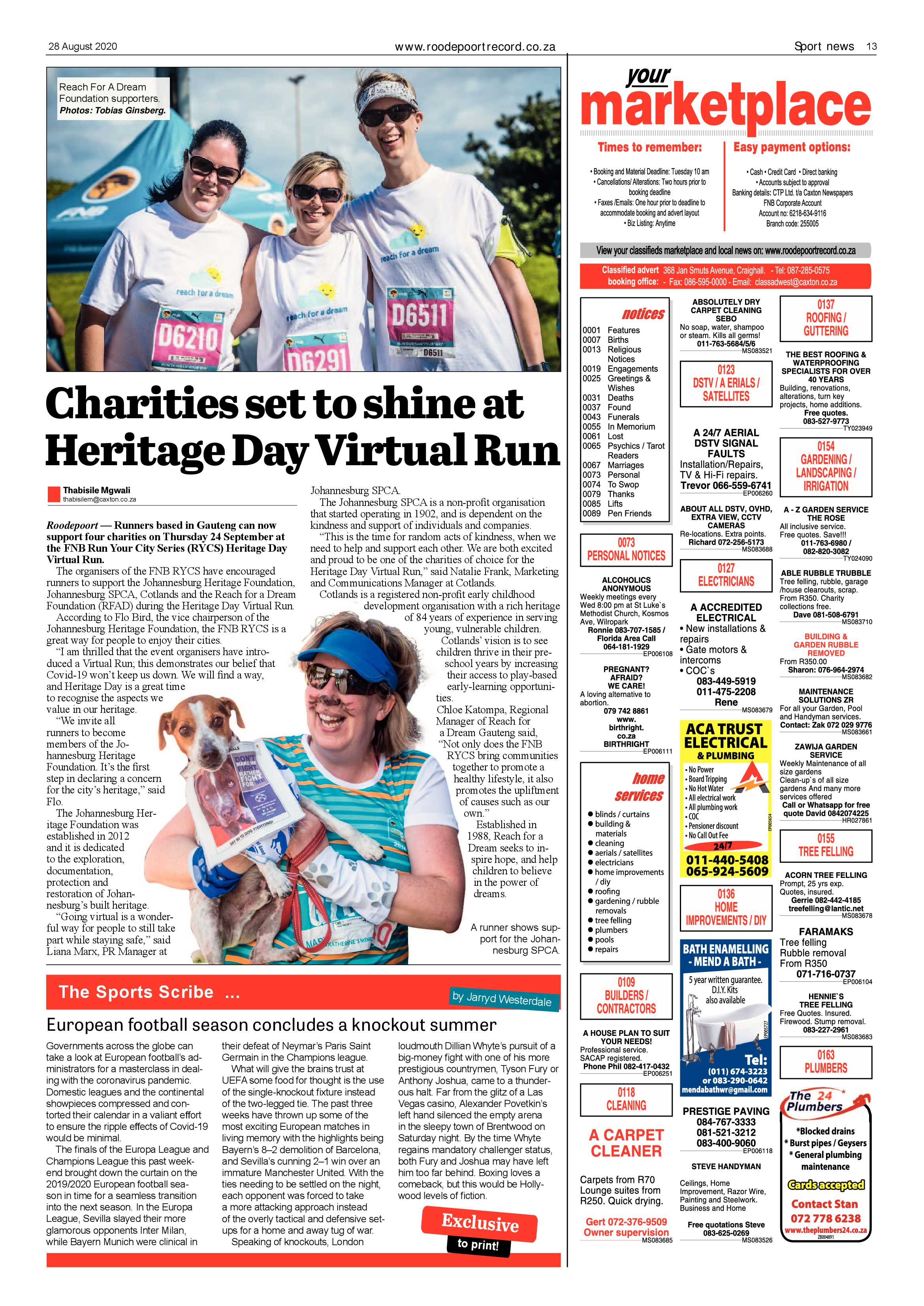 Roodepoort Record 28 August 2020 page 13