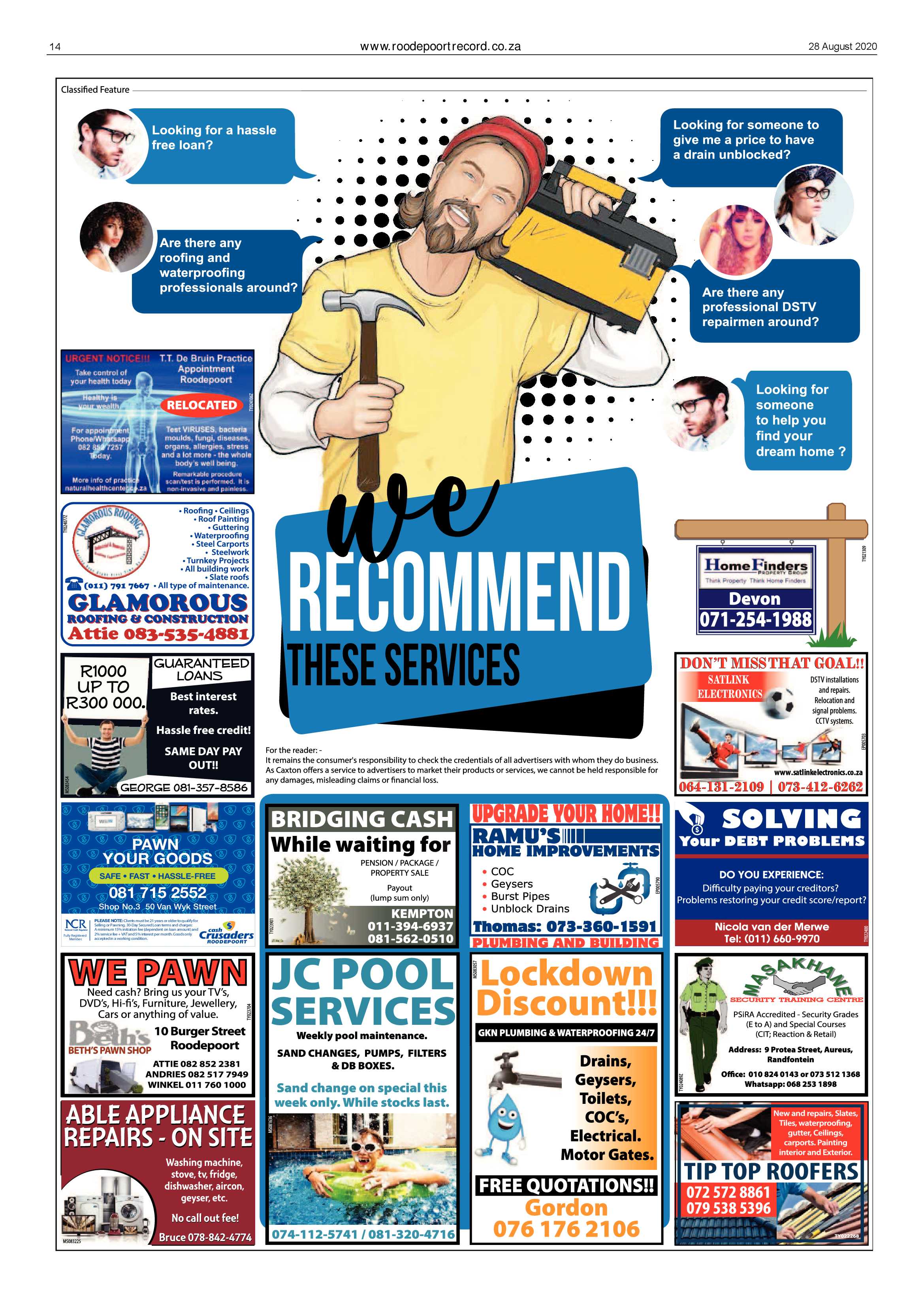 Roodepoort Record 28 August 2020 page 14