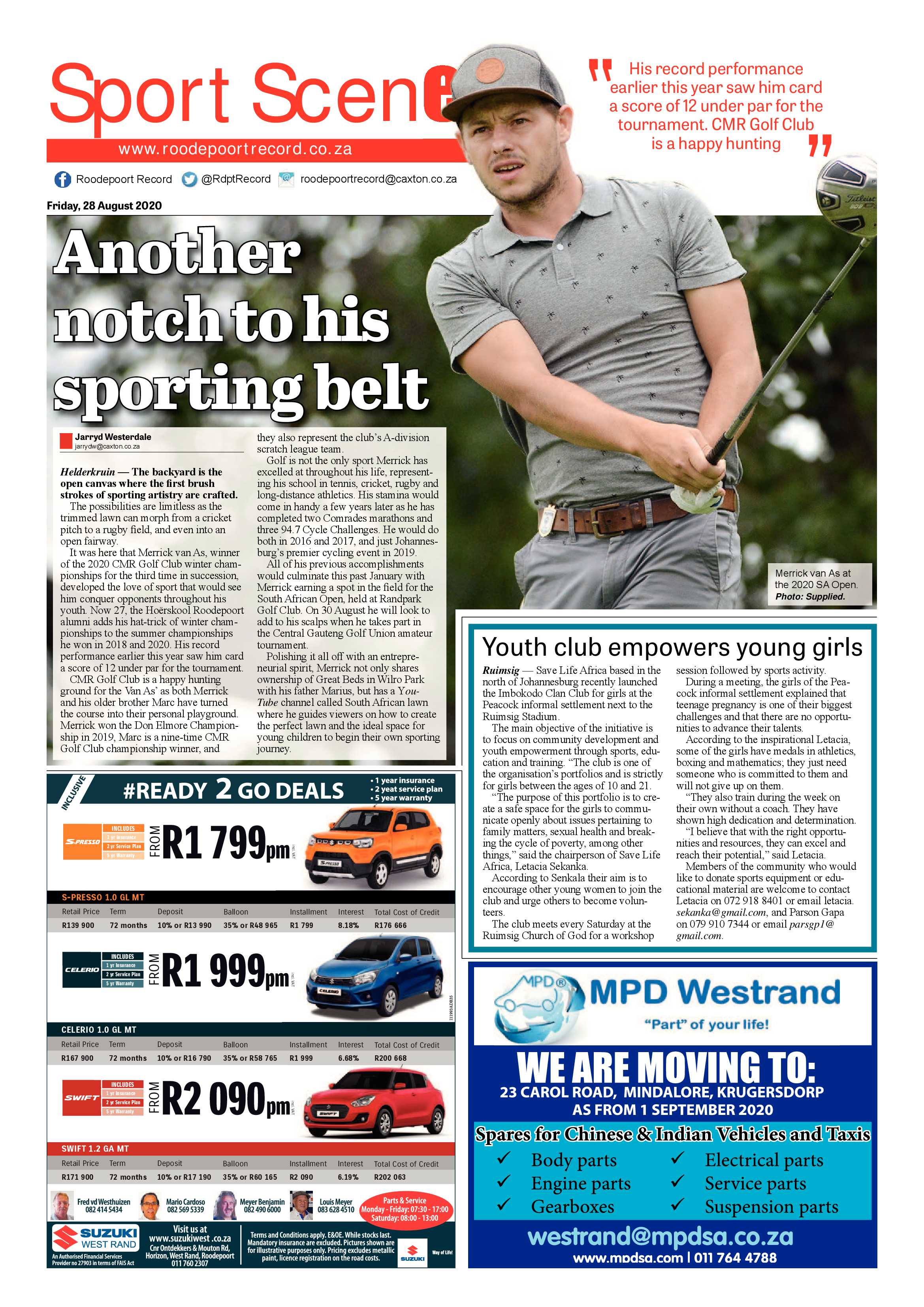 Roodepoort Record 28 August 2020 page 16