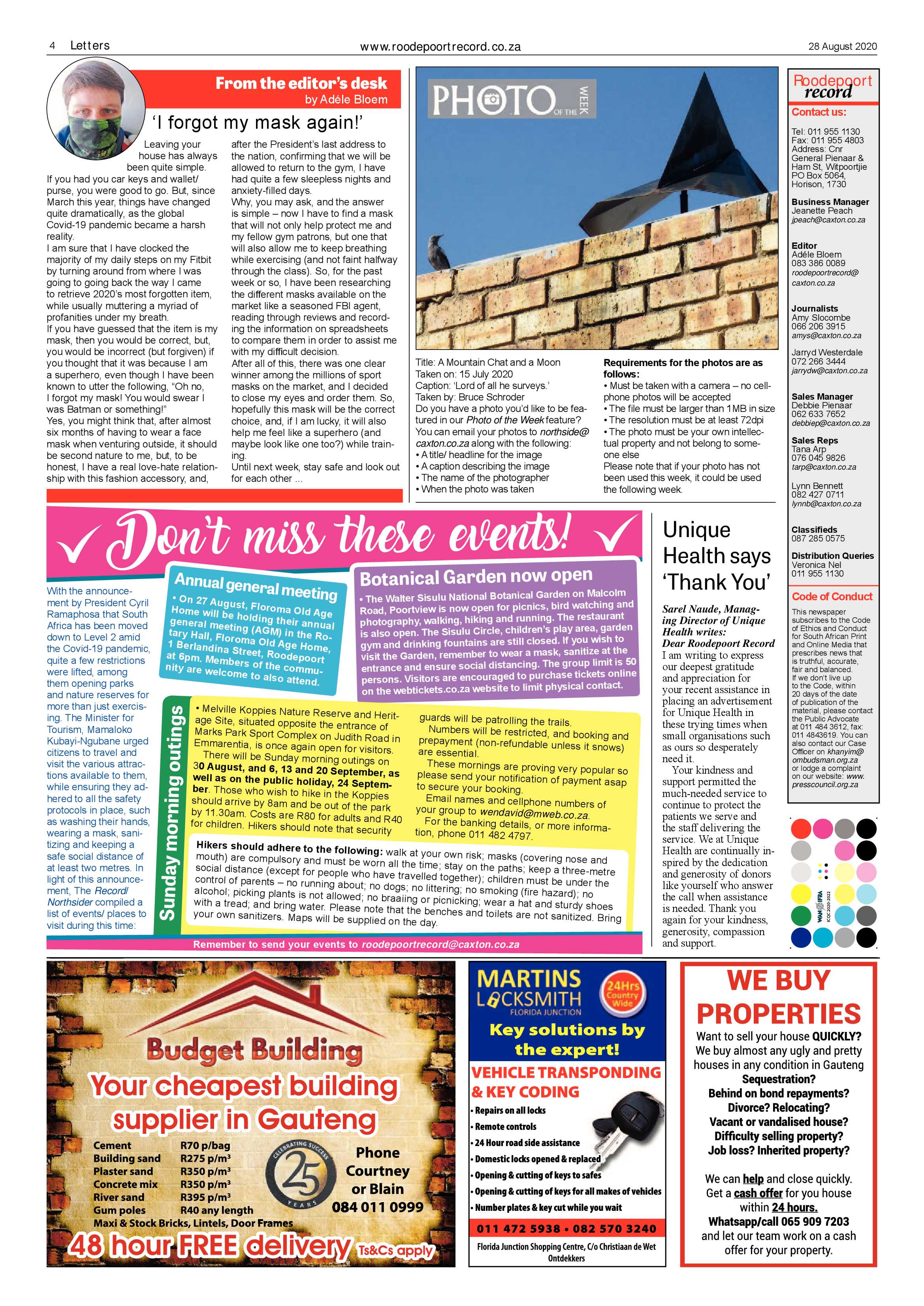 Roodepoort Record 28 August 2020 page 4