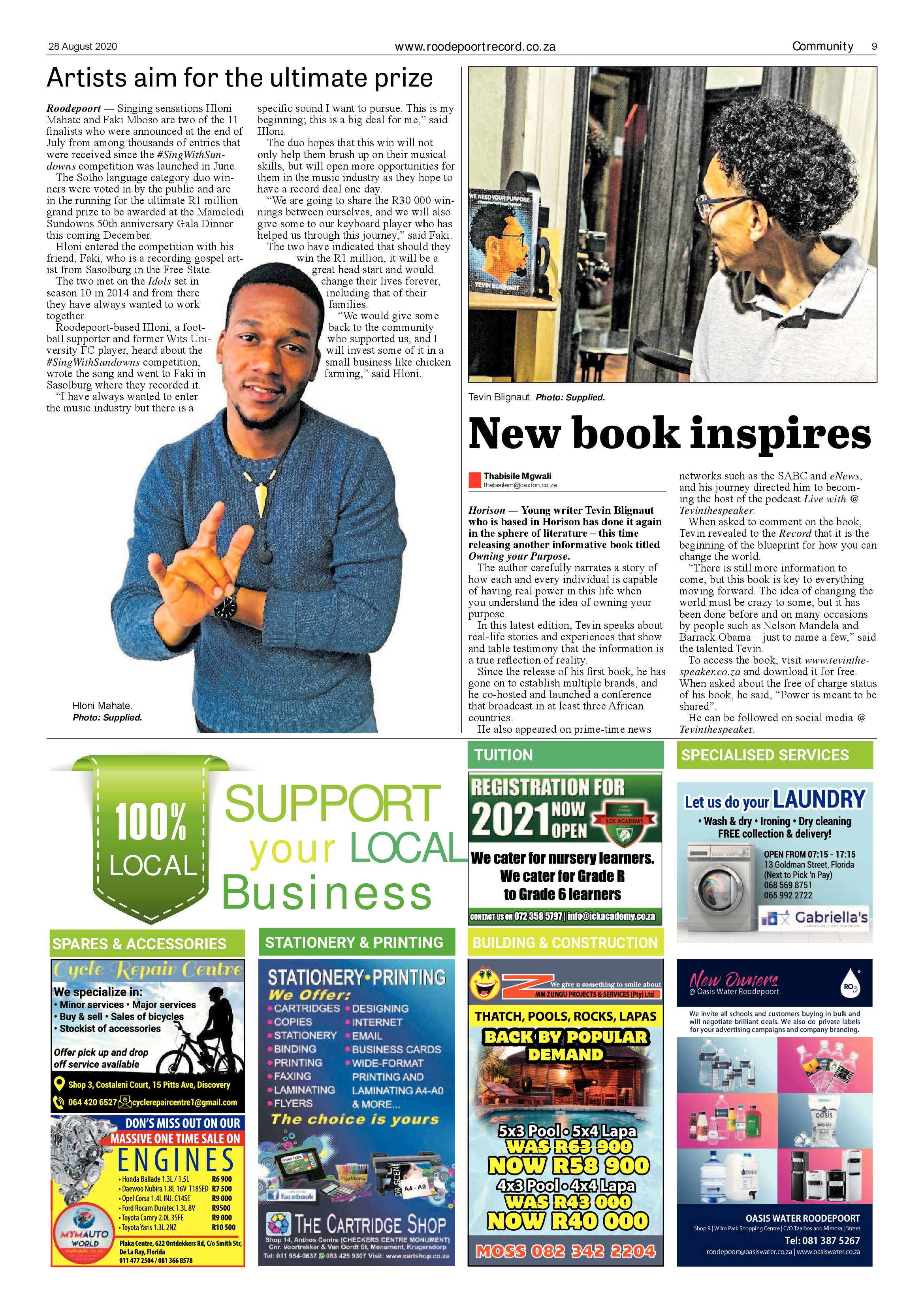Roodepoort Record 28 August 2020 page 9