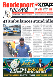 Roodepoort Record 28 August 2026