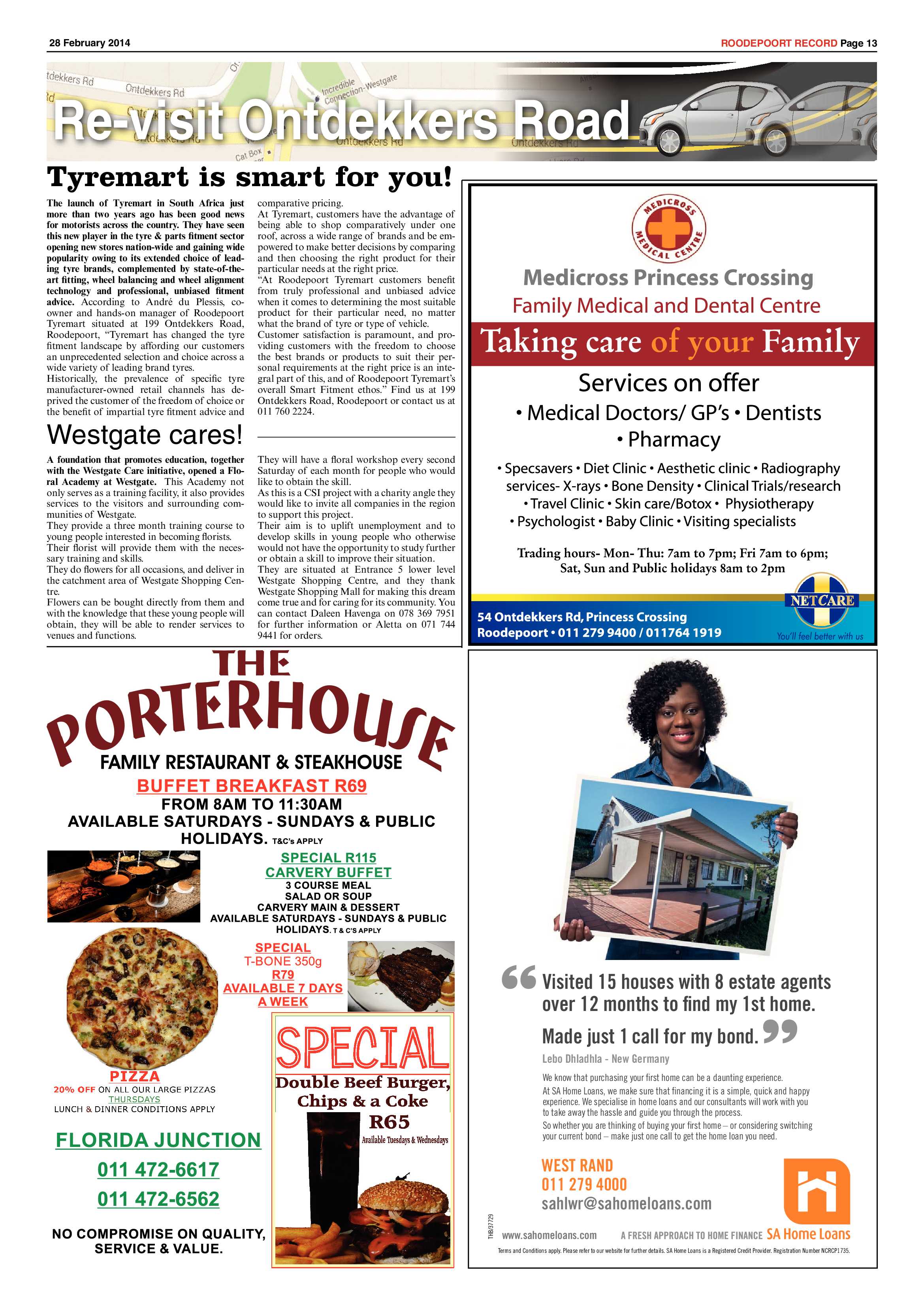 Roodepoort Record 28 February 2014 page 13