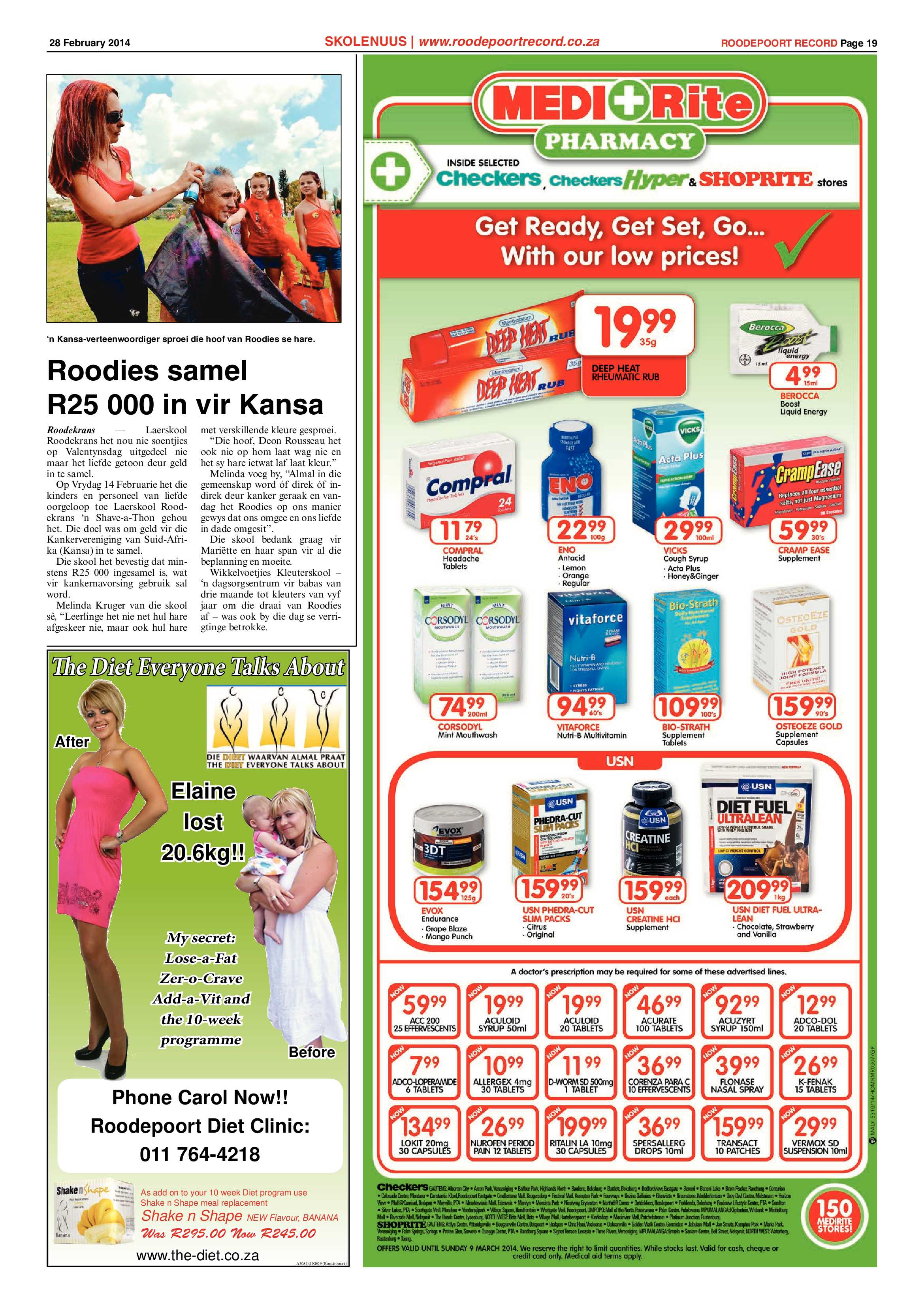 Roodepoort Record 28 February 2014 page 19