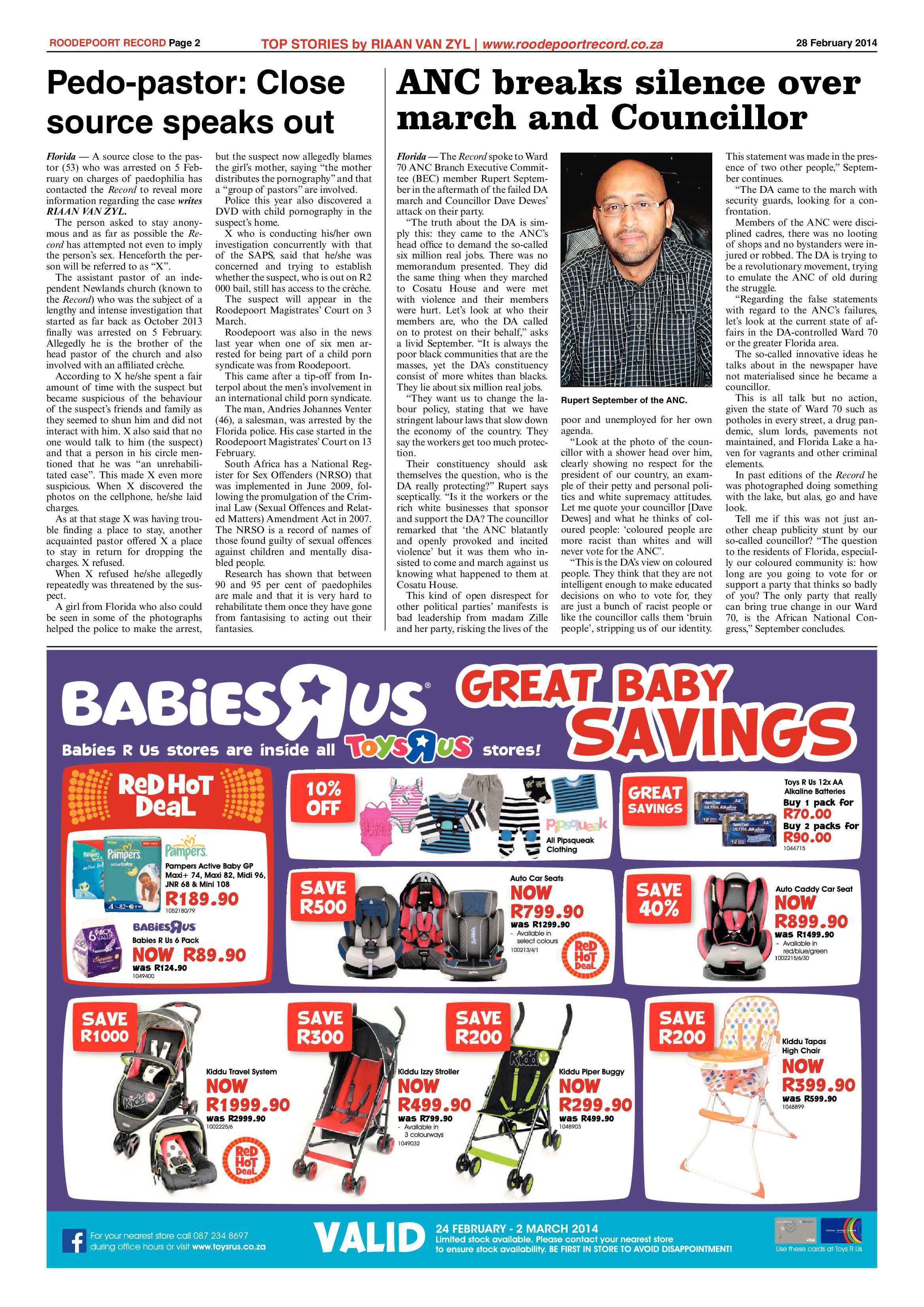 Roodepoort Record 28 February 2014 page 2