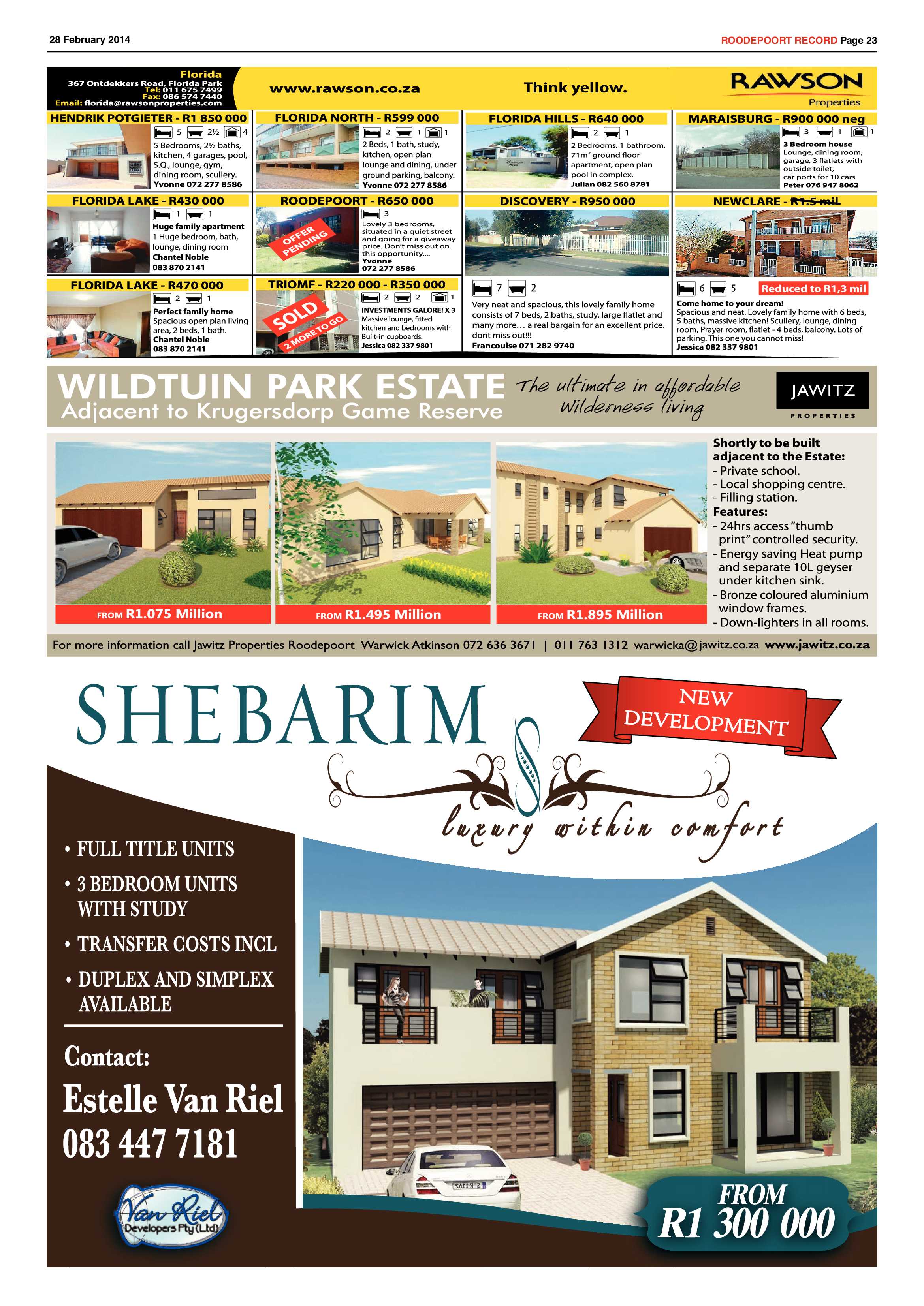 Roodepoort Record 28 February 2014 page 23