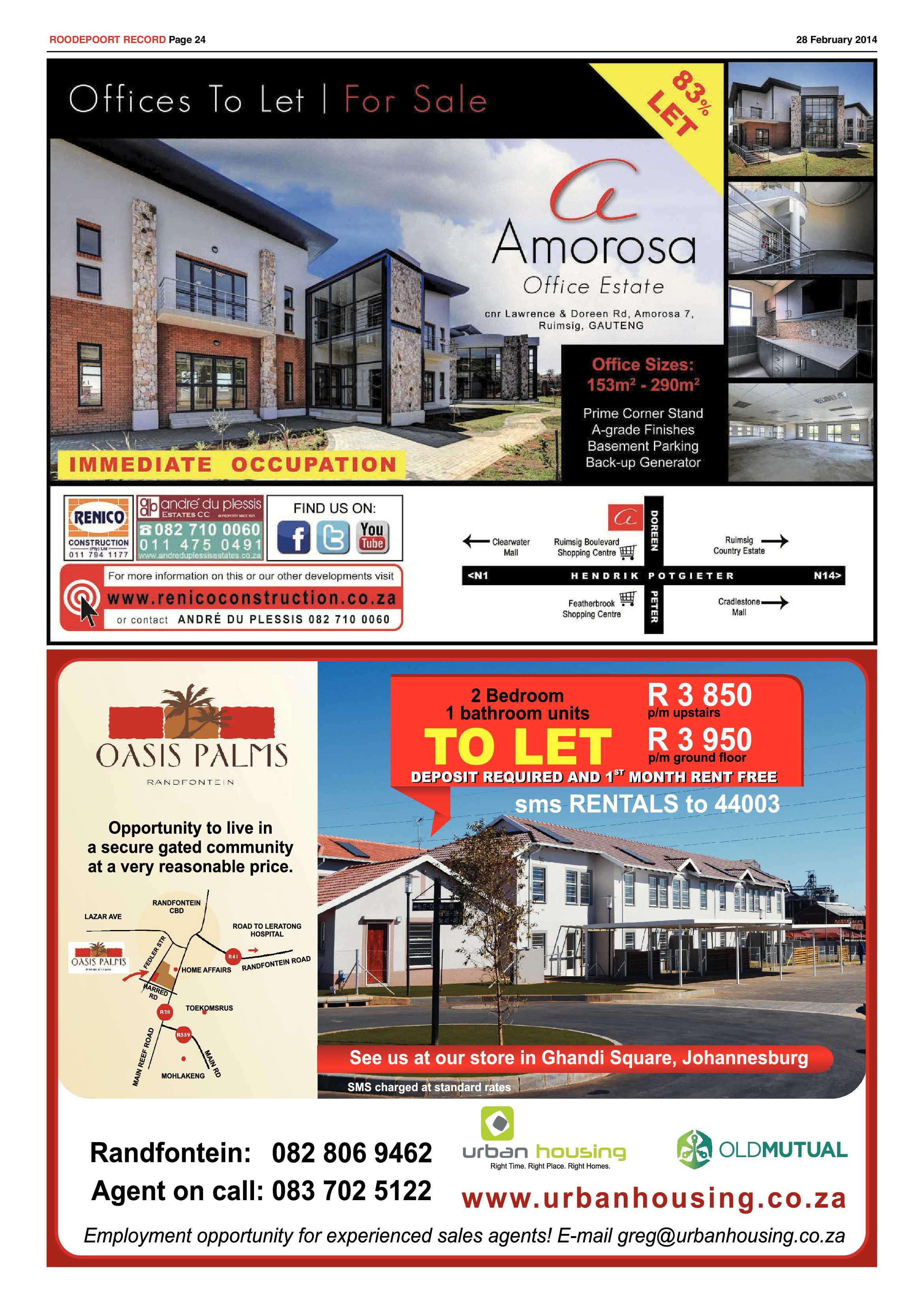 Roodepoort Record 28 February 2014 page 24