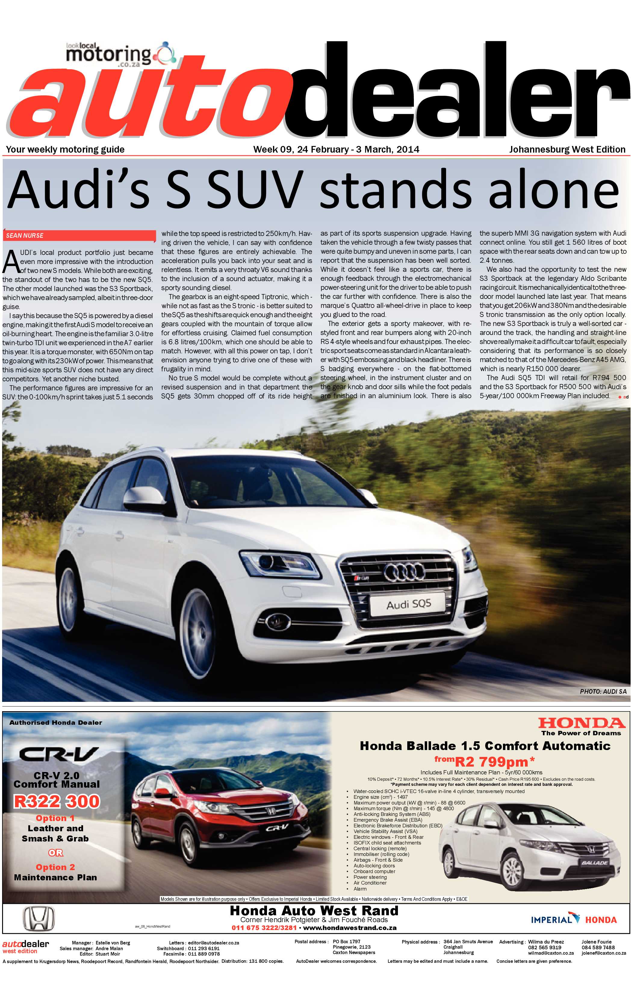 Roodepoort Record 28 February 2014 page 33