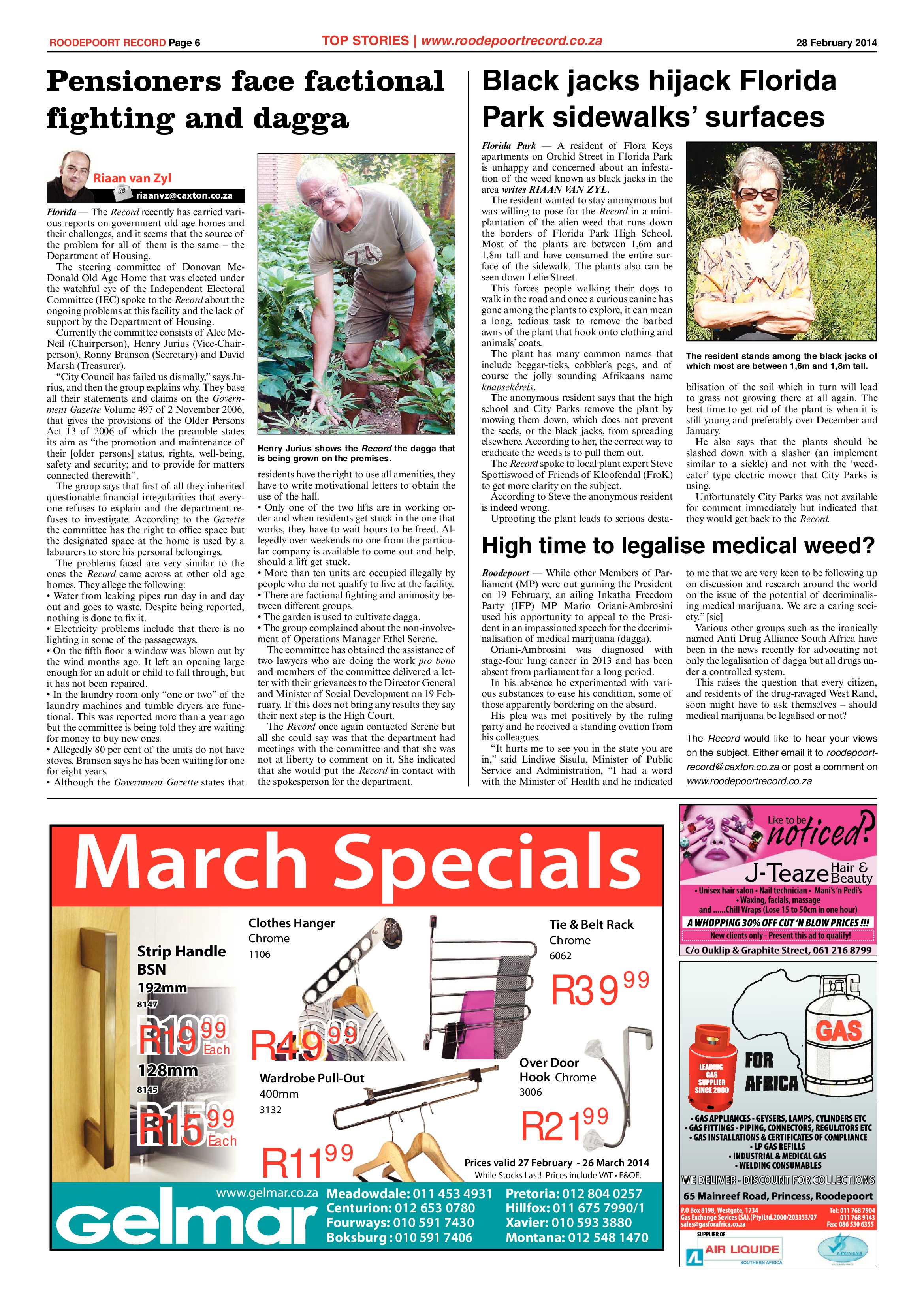 Roodepoort Record 28 February 2014 page 6