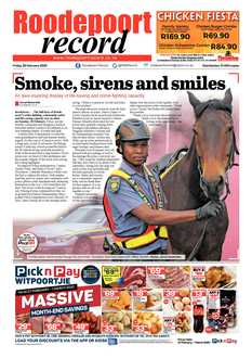 Roodepoort Record 28 February 2020