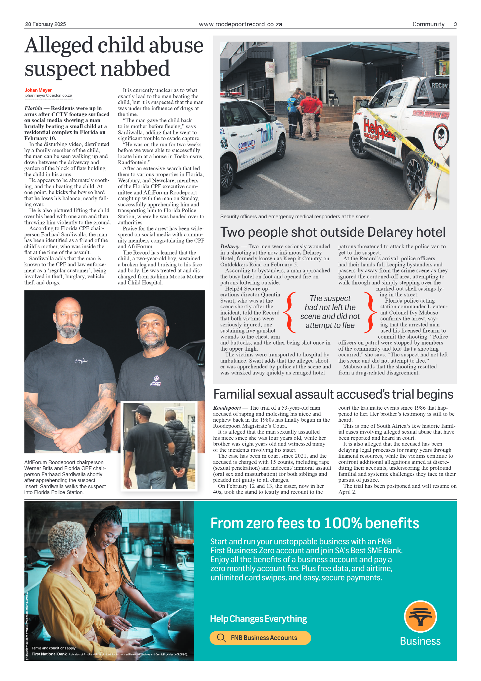 Roodepoort Record 28 February 2025 page 3
