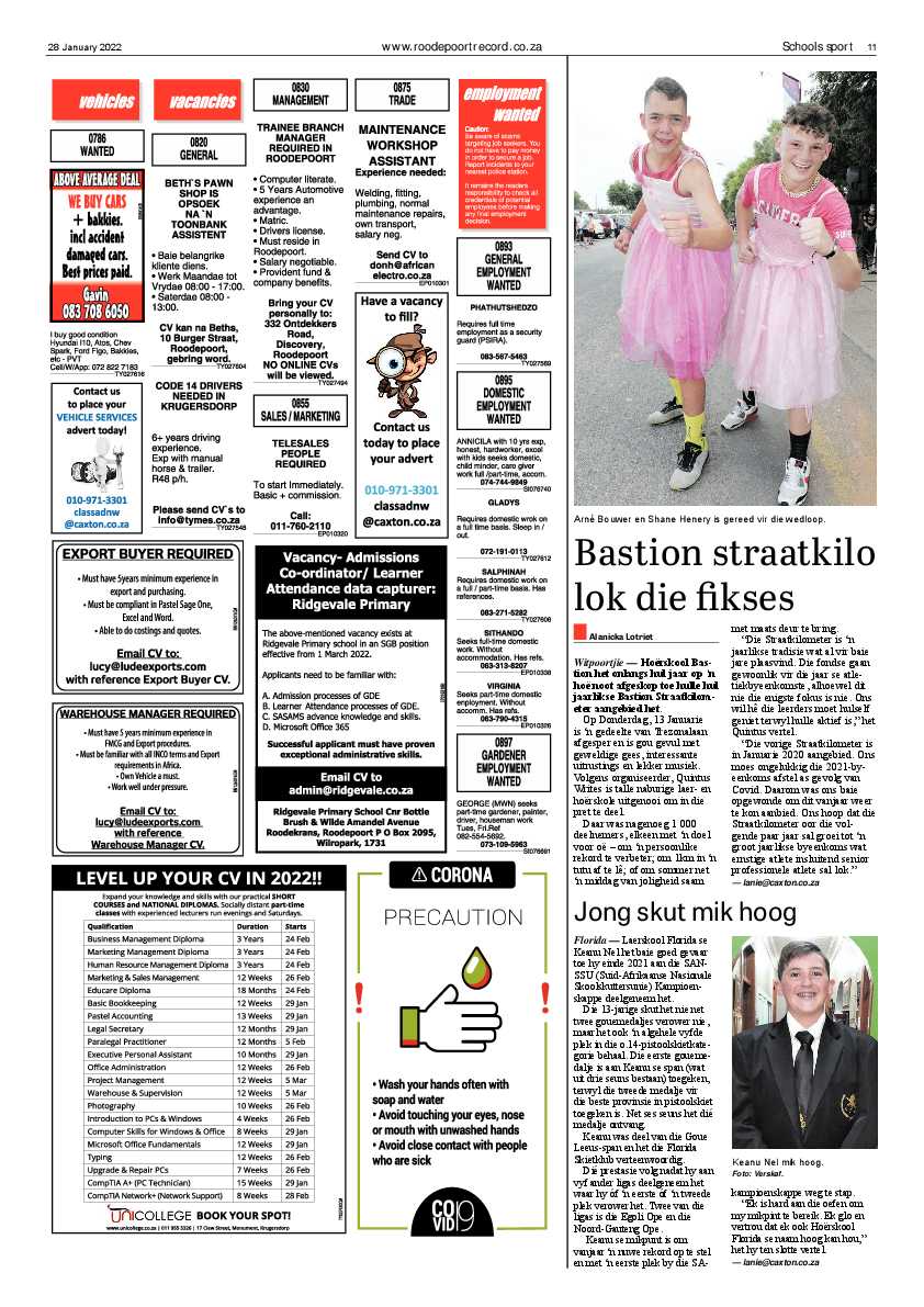 Roodepoort Record 28 January 2022 page 11