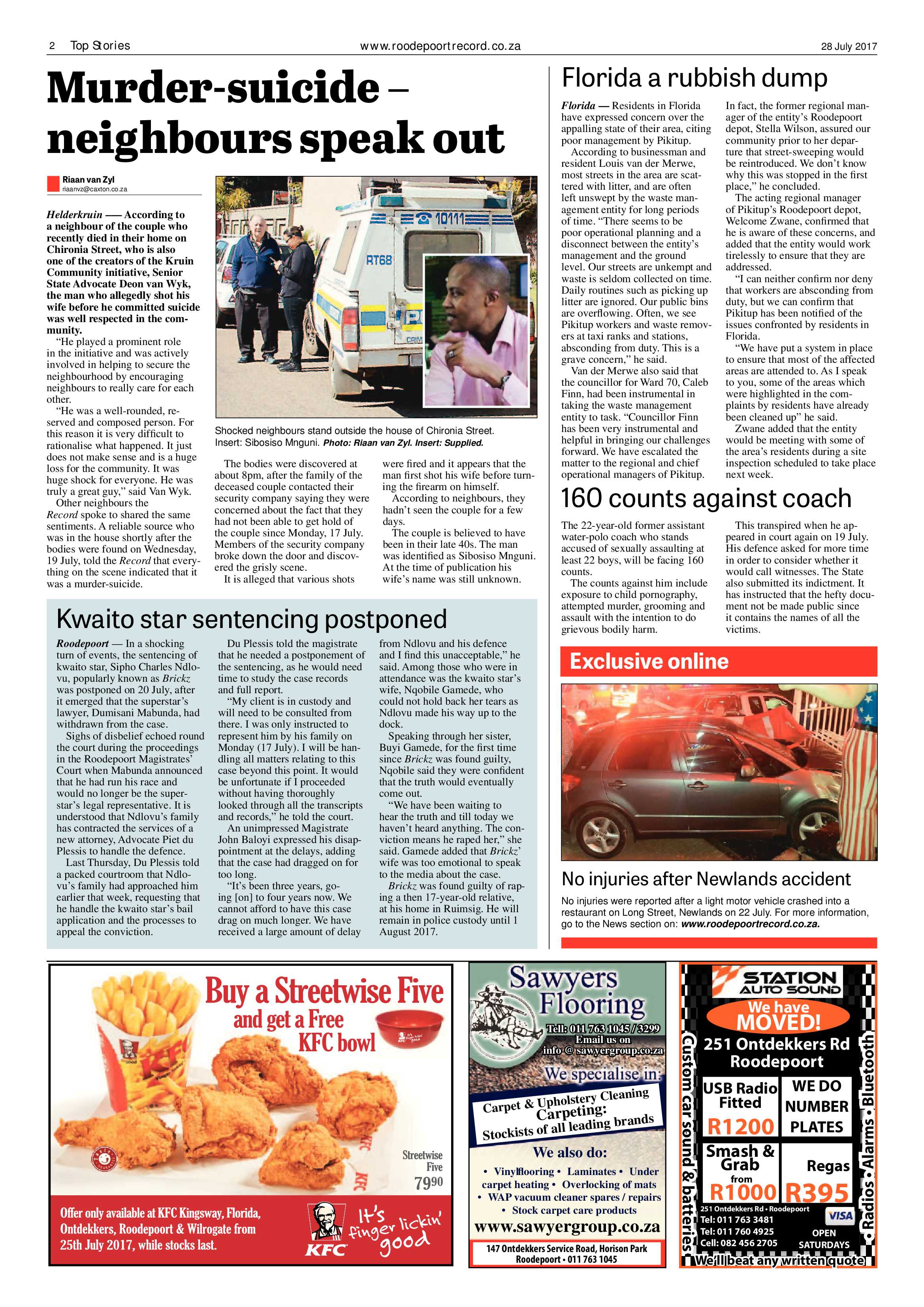 Roodepoort Record 28 July 2017 page 2