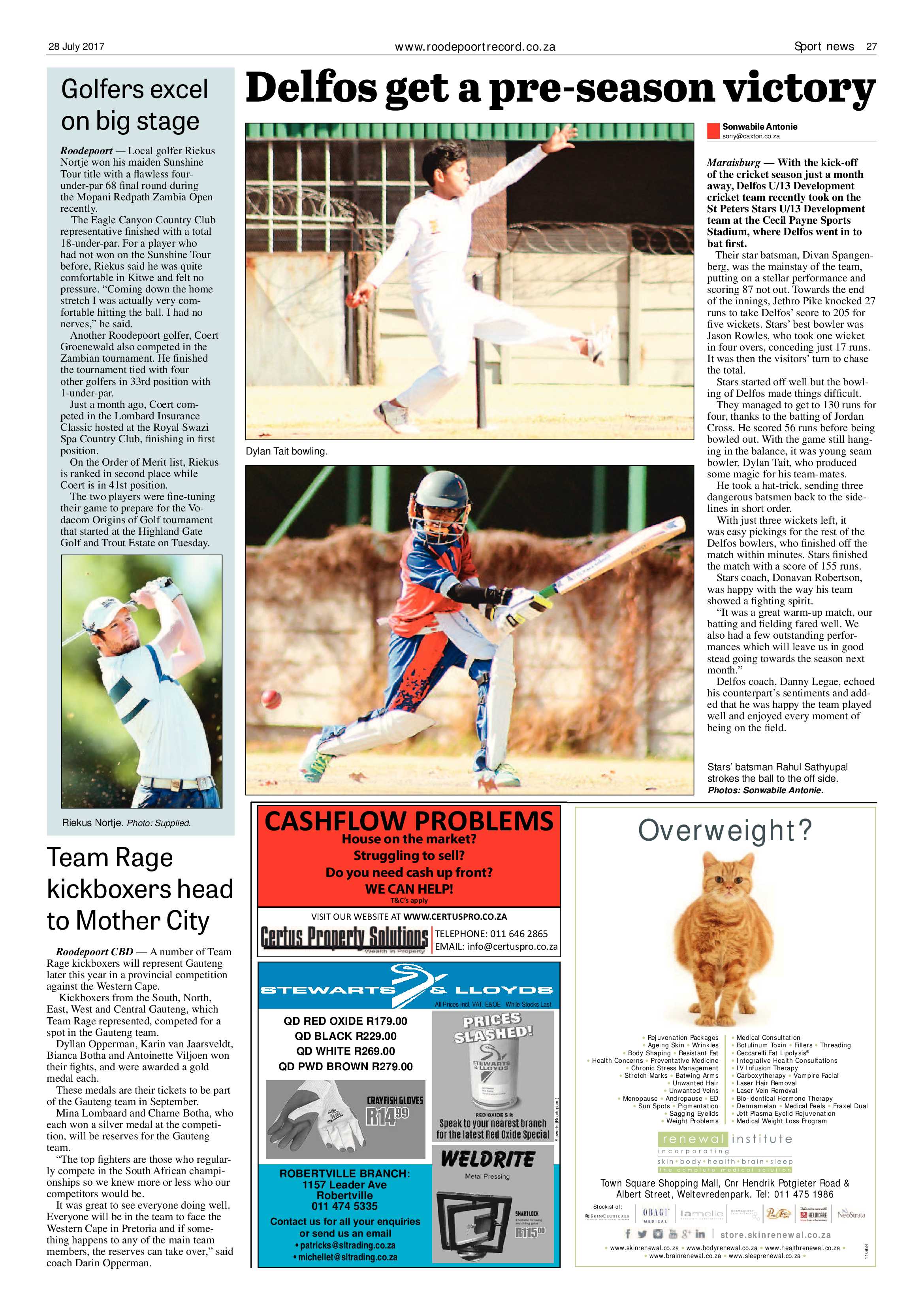 Roodepoort Record 28 July 2017 page 27