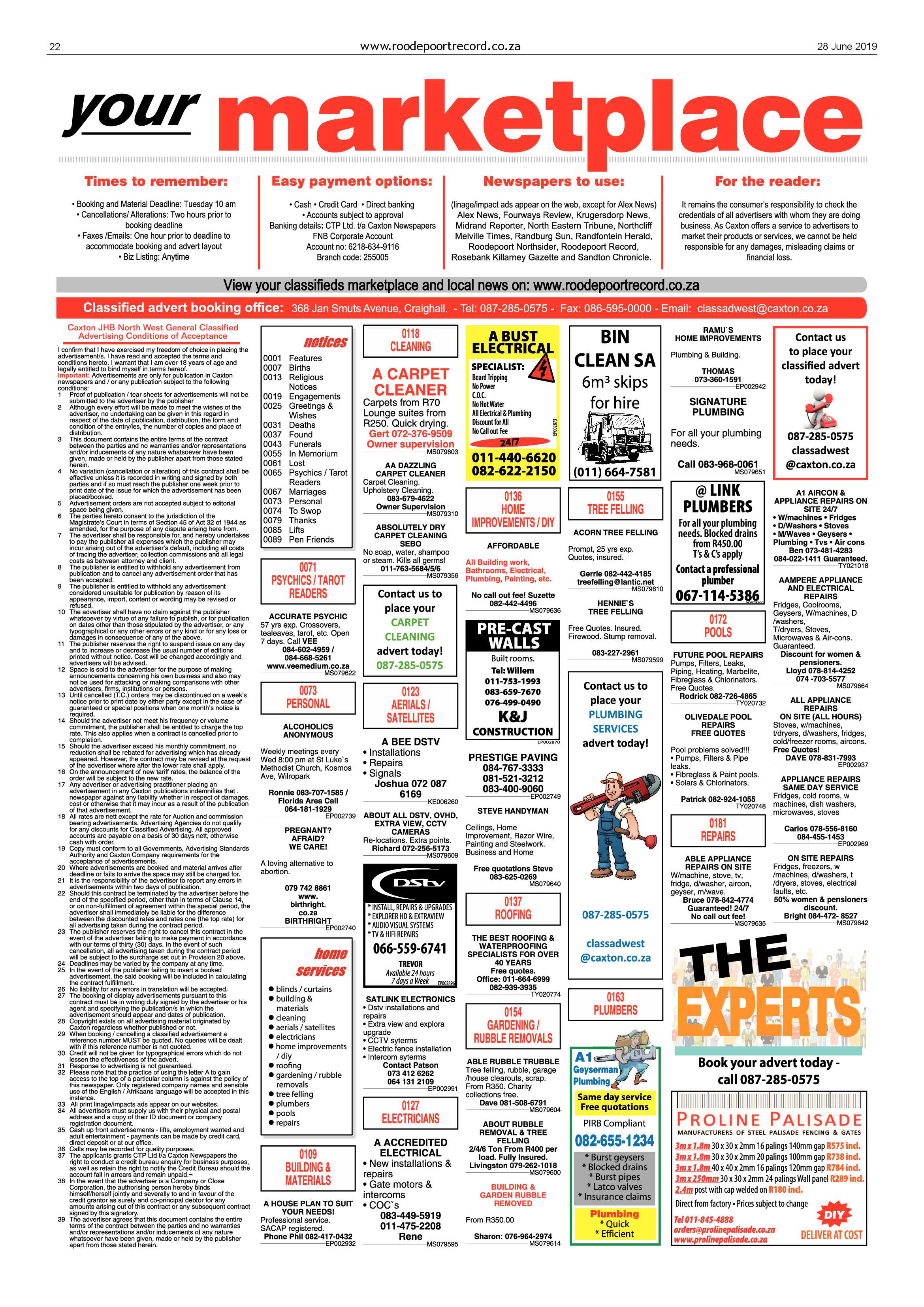 Roodepoort Record 28 June 2019 page 22