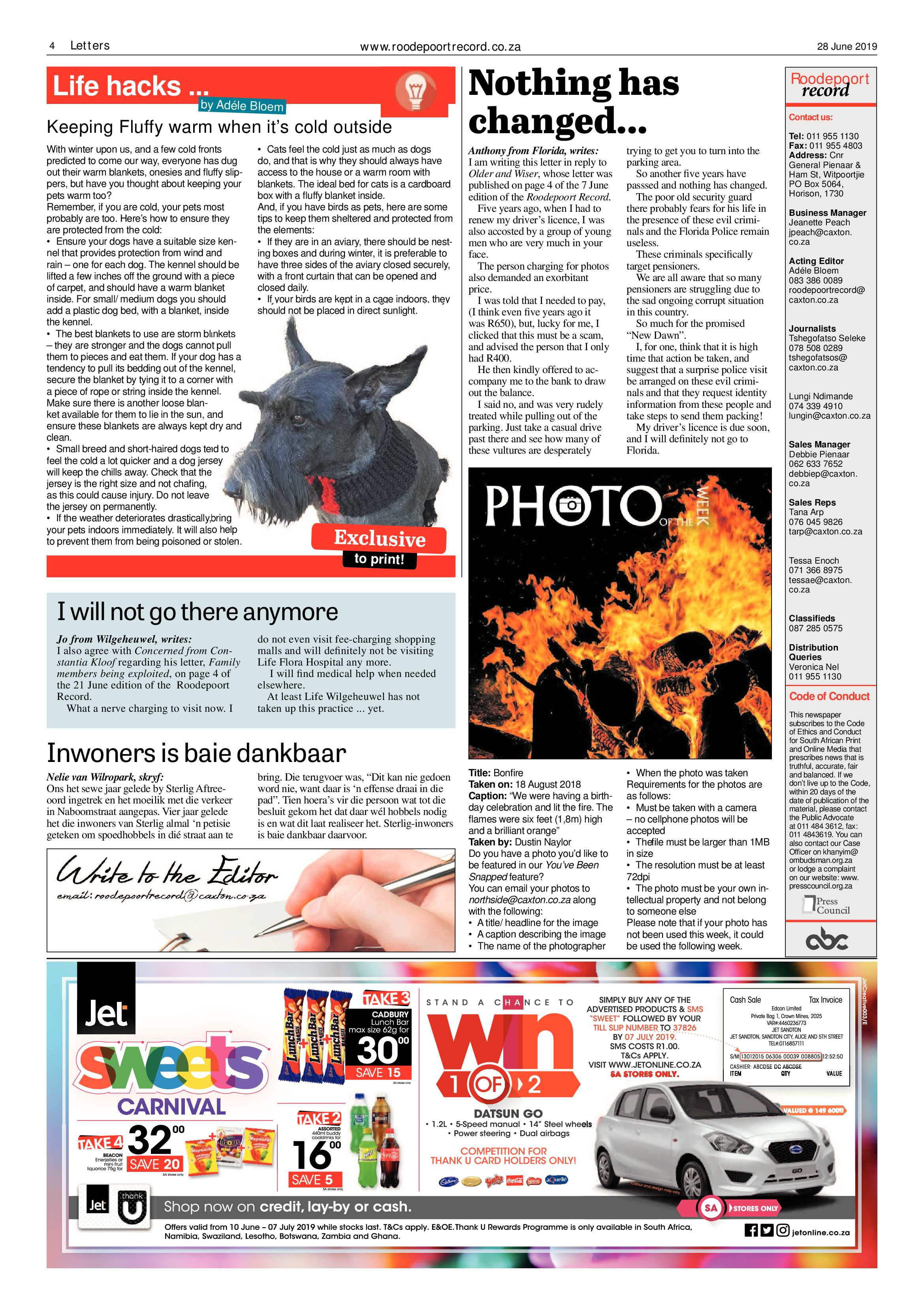 Roodepoort Record 28 June 2019 page 4