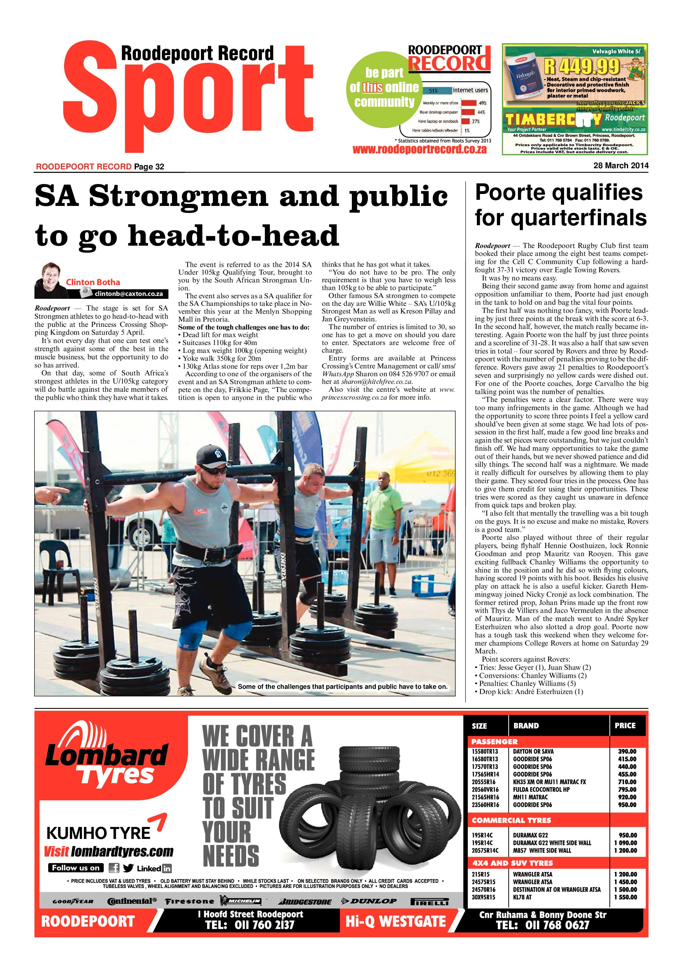 Roodepoort Record 28 March 2014 page 32
