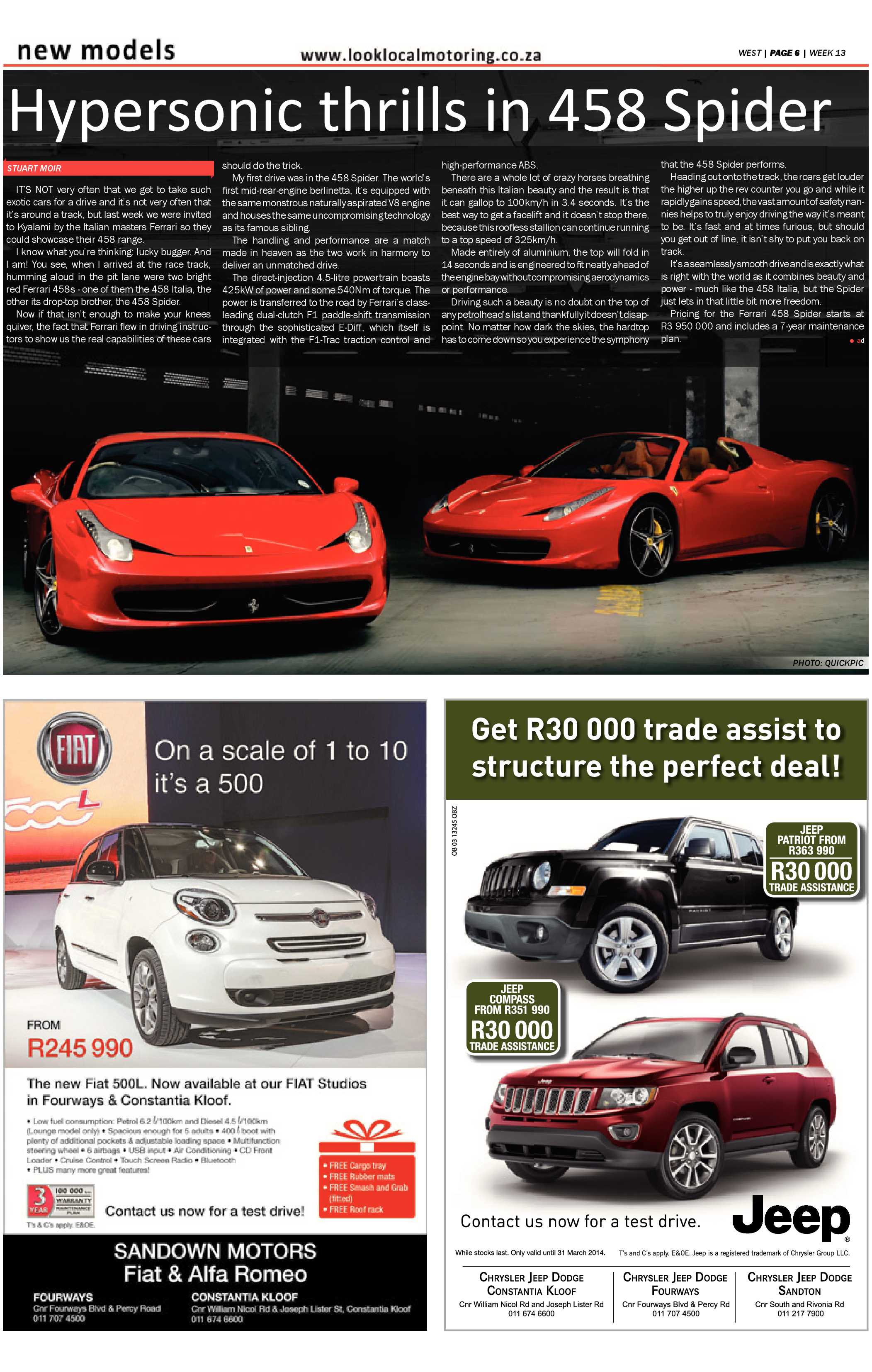 Roodepoort Record 28 March 2014 page 38