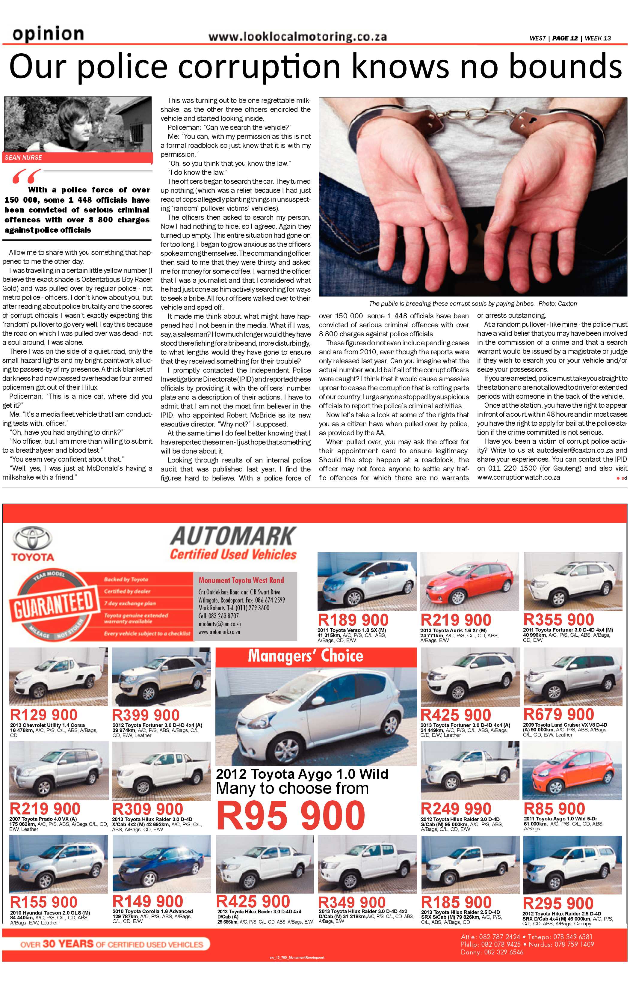 Roodepoort Record 28 March 2014 page 44