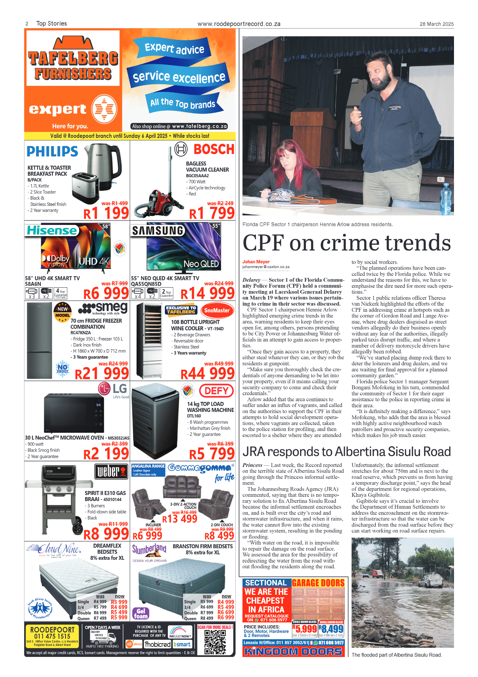 Roodepoort Record 28 March 2025 page 2