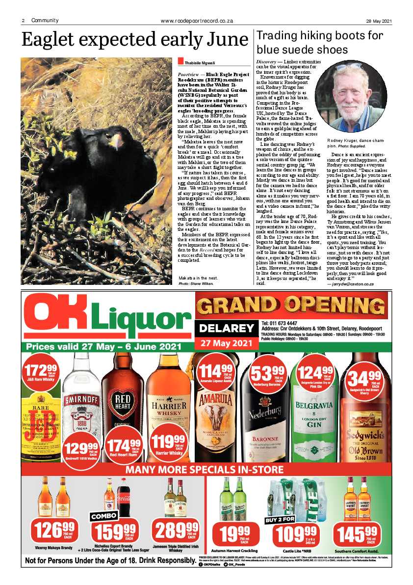 Roodepoort Record 28 May 2021 page 2