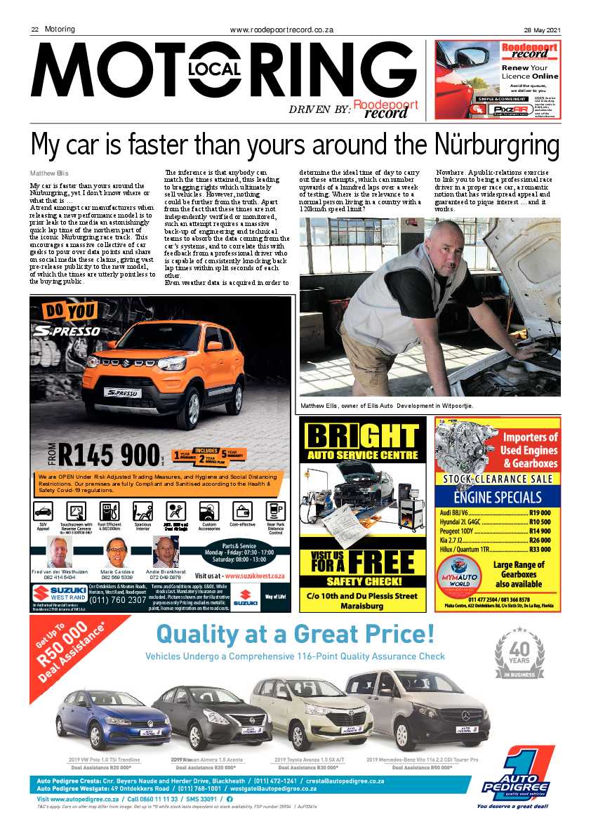 Roodepoort Record 28 May 2021 page 22