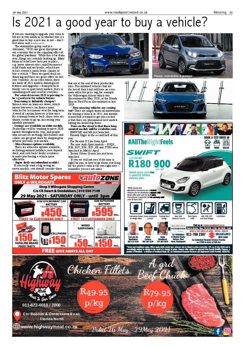 Roodepoort Record 28 May 2021 page 23
