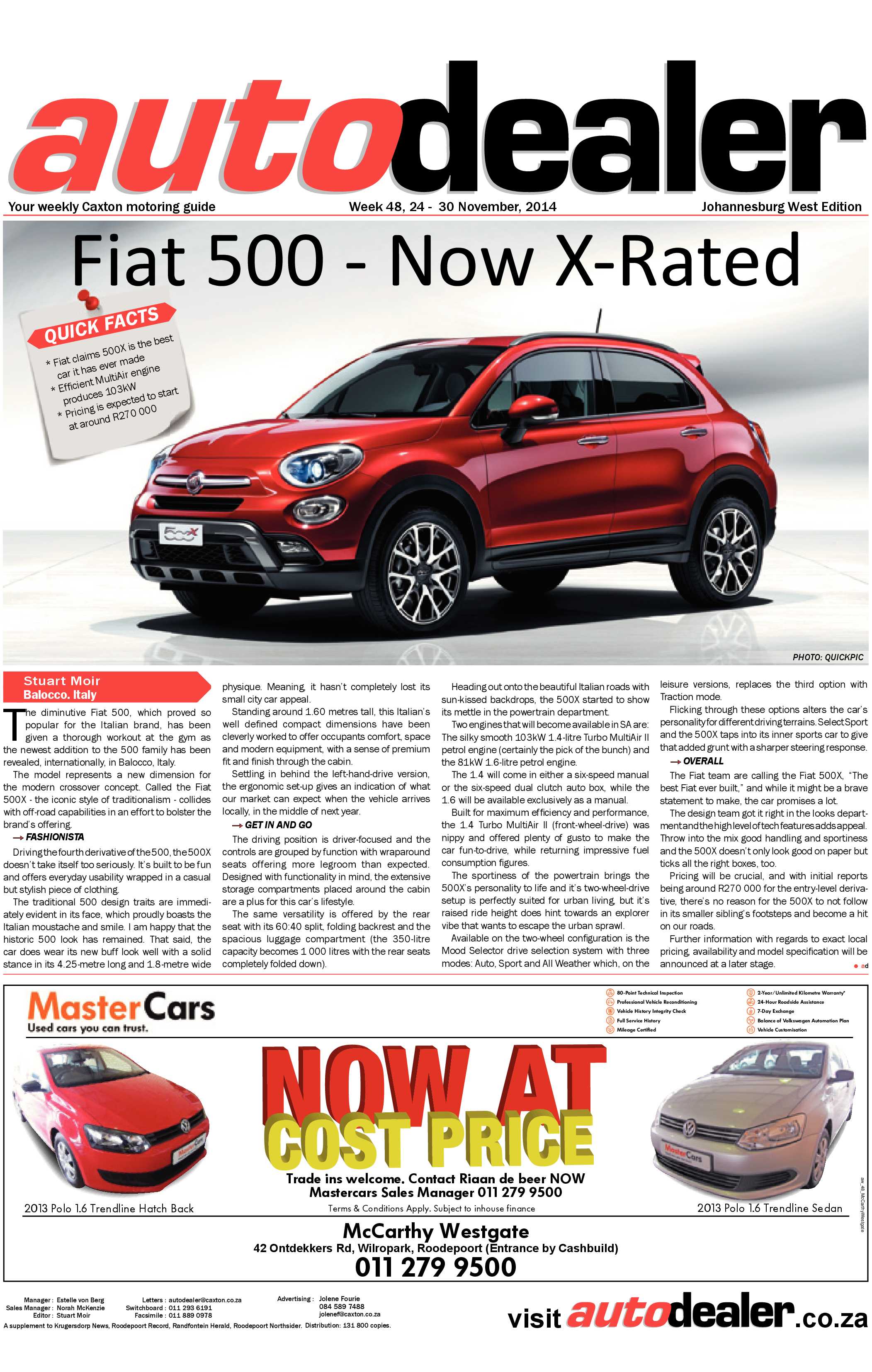 Roodepoort Record 28 November 2014 page 33