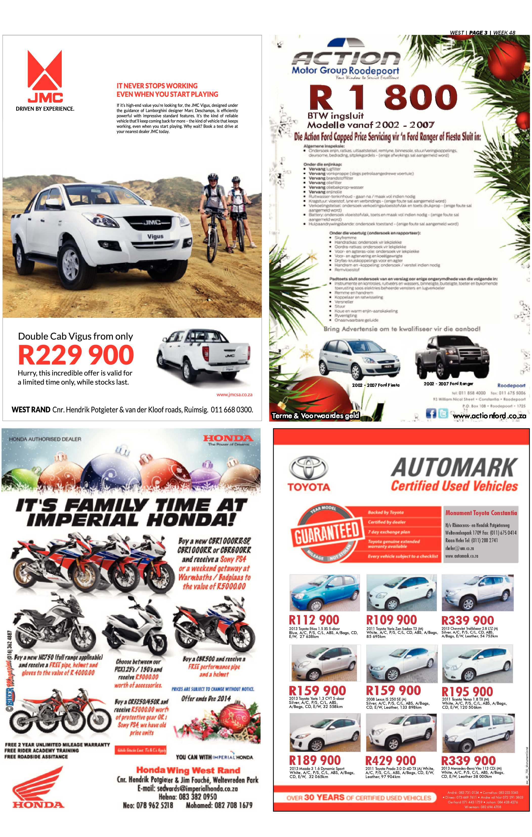 Roodepoort Record 28 November 2014 page 35