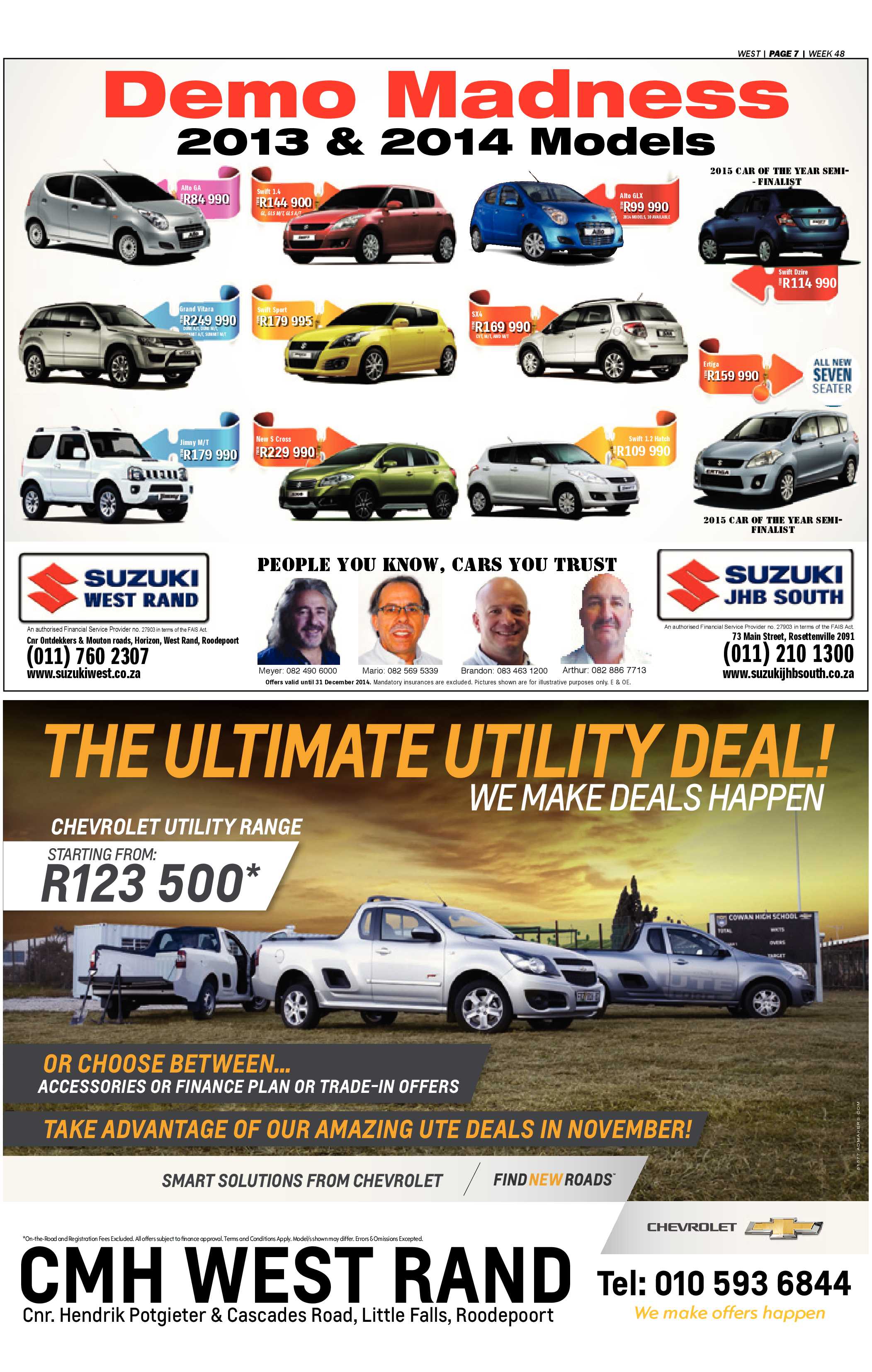 Roodepoort Record 28 November 2014 page 39