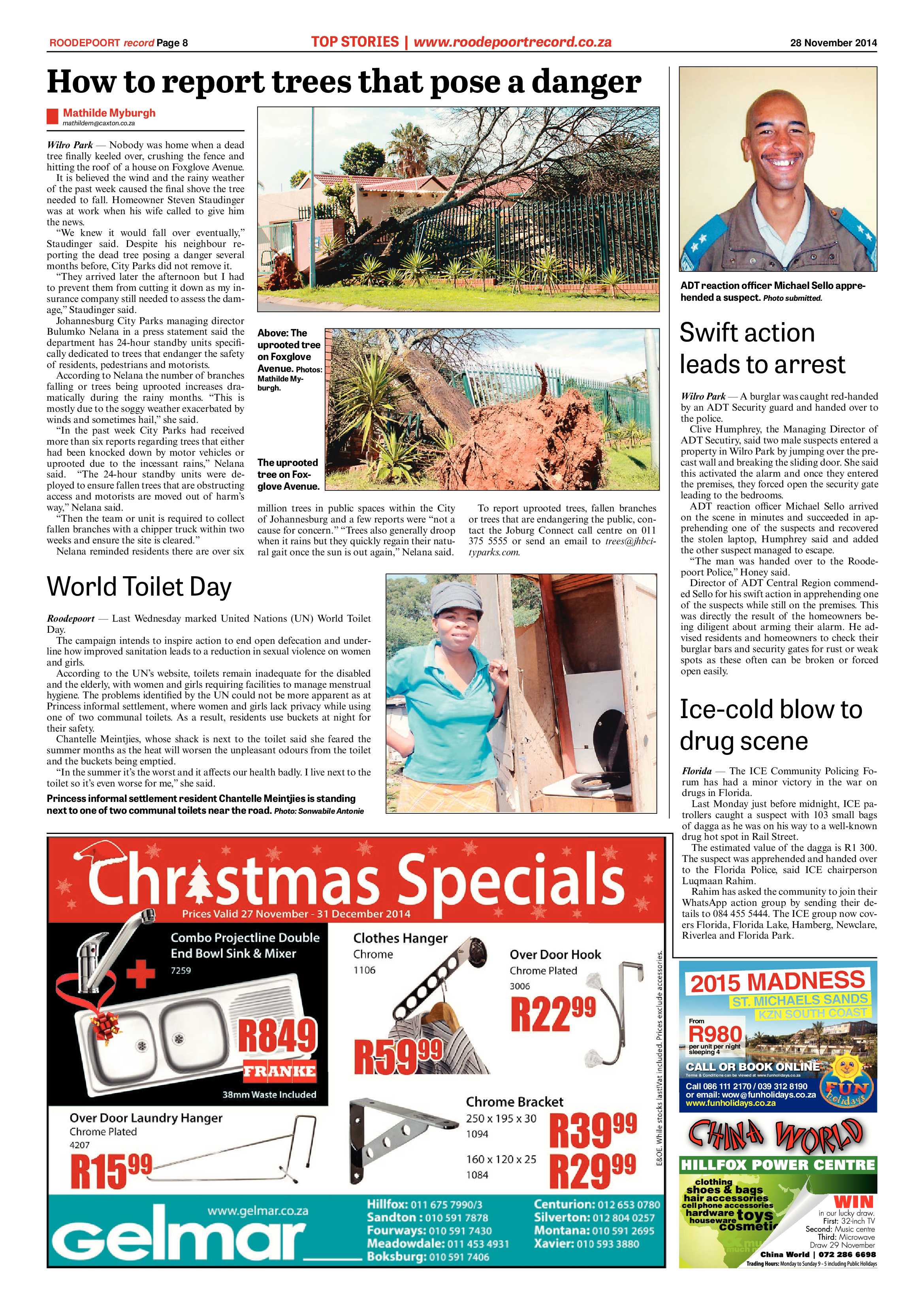 Roodepoort Record 28 November 2014 page 8