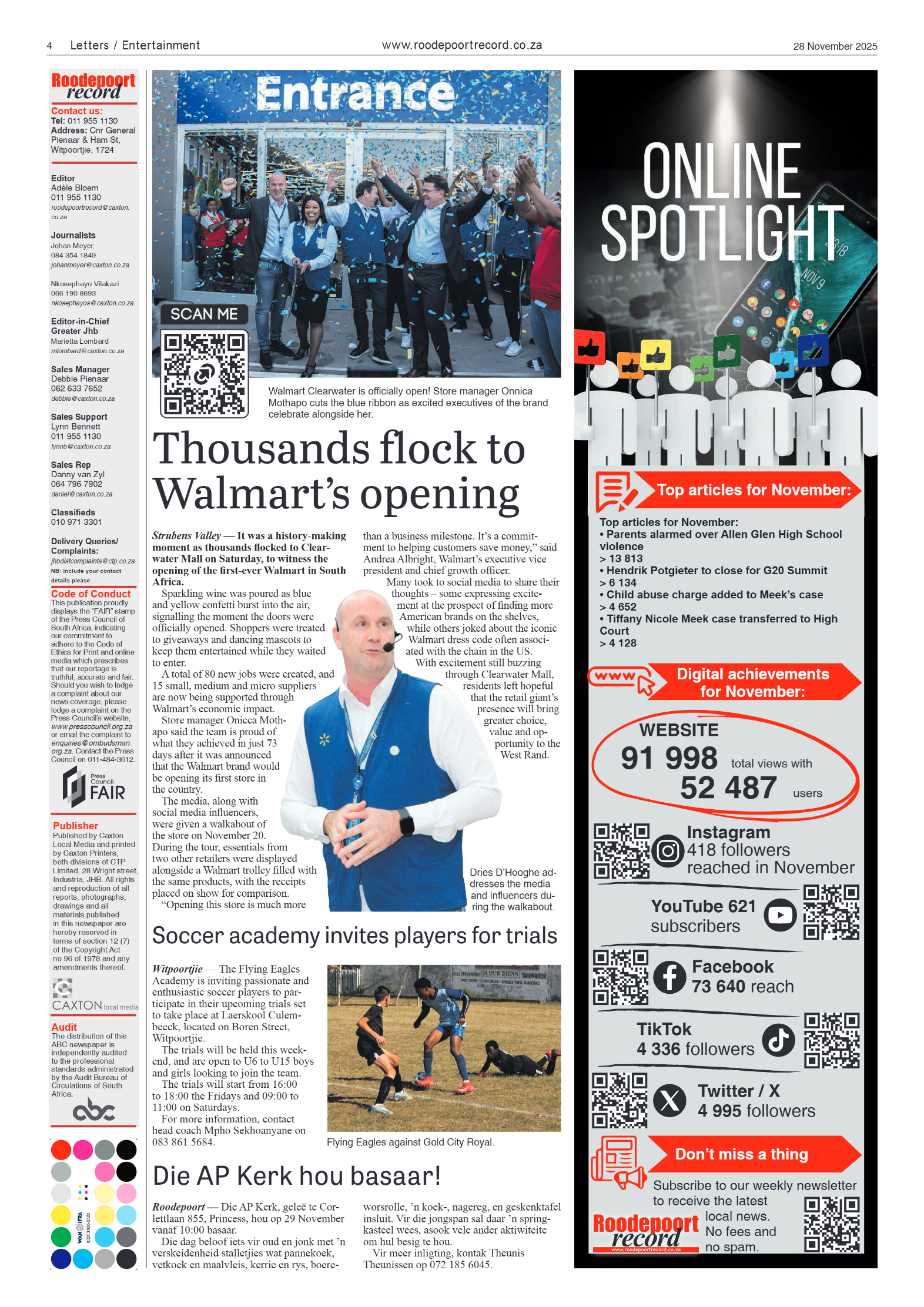 Roodepoort Record 28 November 2025 page 6