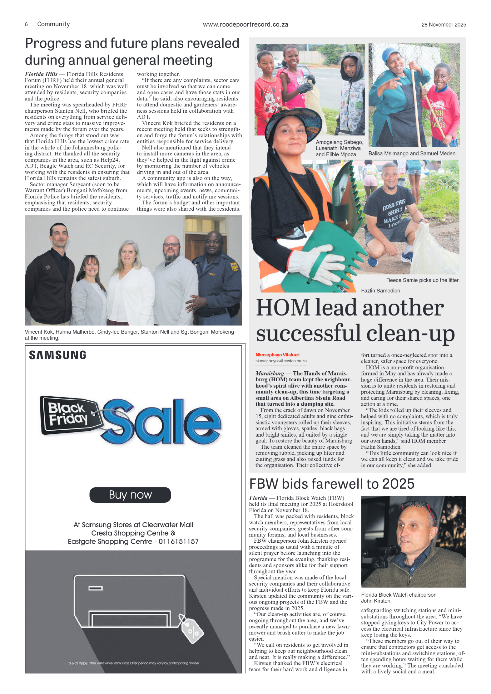 Roodepoort Record 28 November 2025 page 8