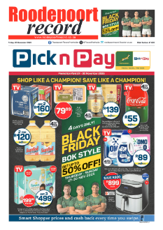 Roodepoort Record 28 November 2025