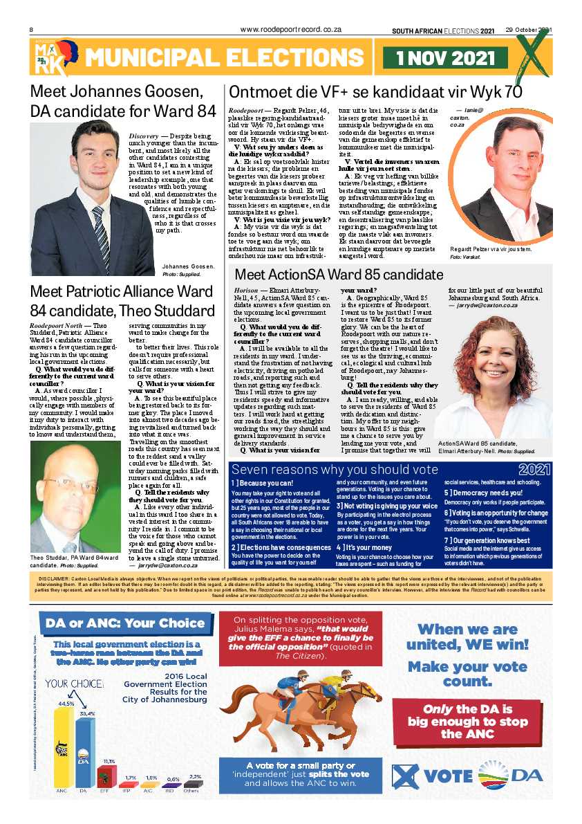 Roodepoort Record 29 October 2021 page 10