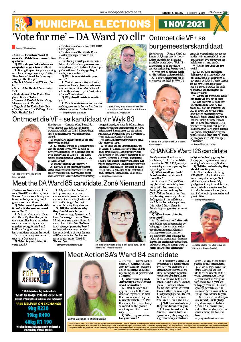 Roodepoort Record 29 October 2021 page 12