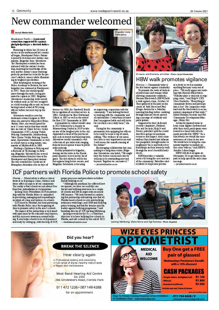 Roodepoort Record 29 October 2021 page 14