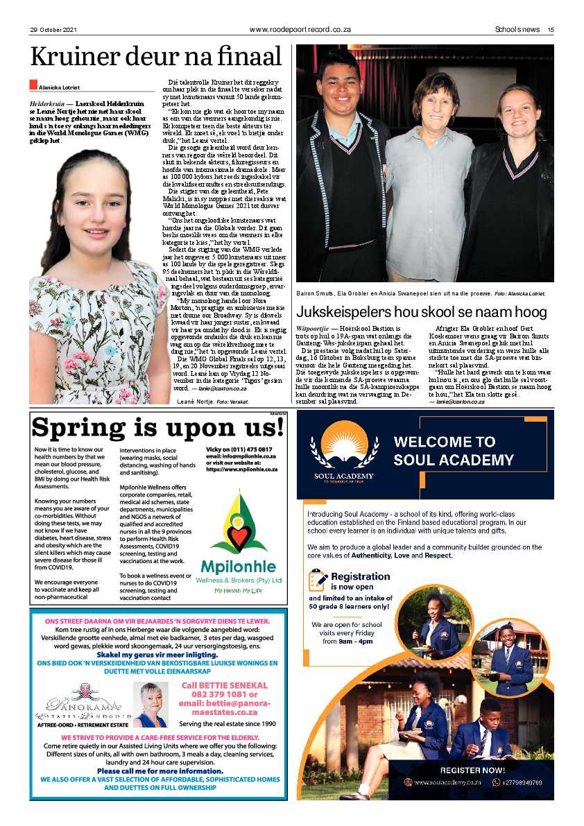 Roodepoort Record 29 October 2021 page 17