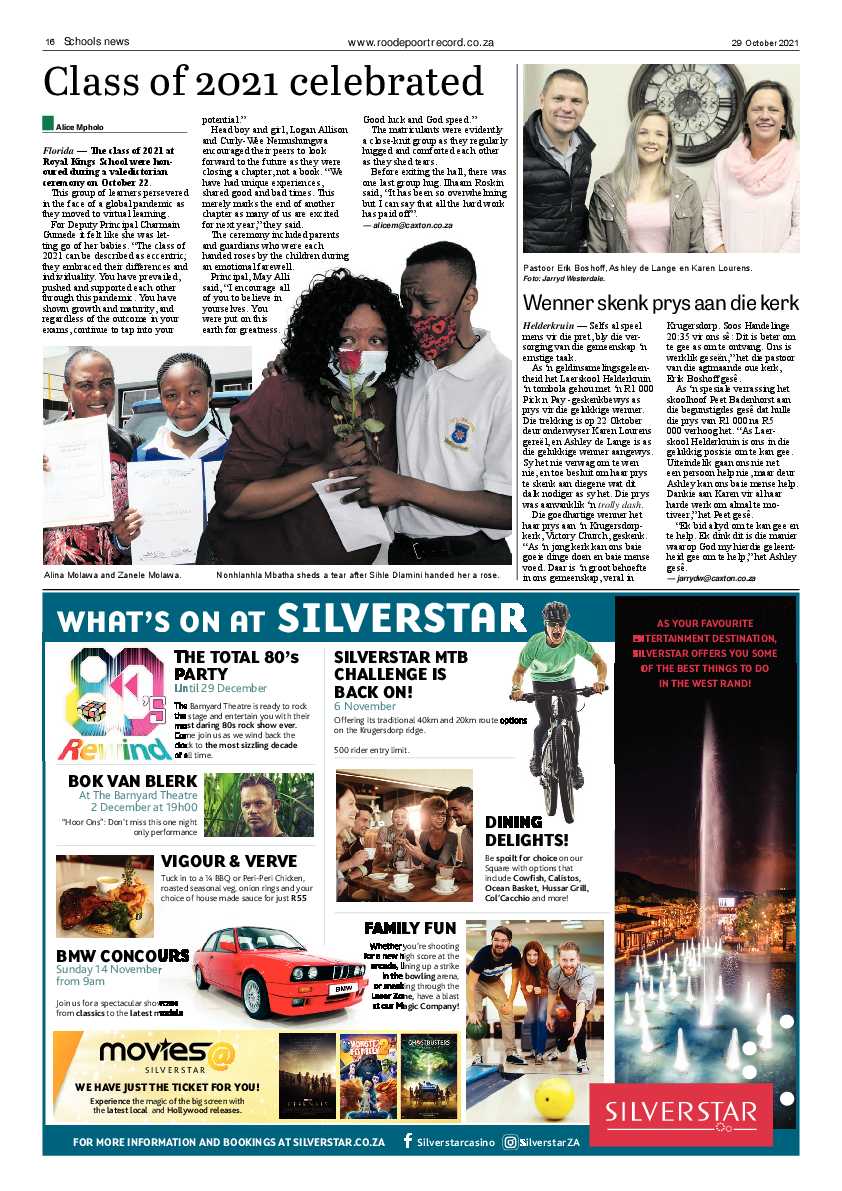 Roodepoort Record 29 October 2021 page 18