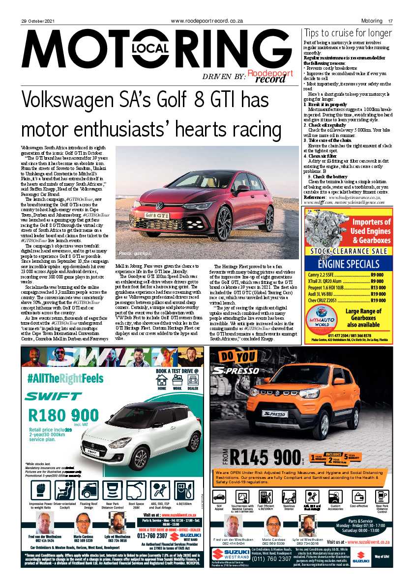 Roodepoort Record 29 October 2021 page 19