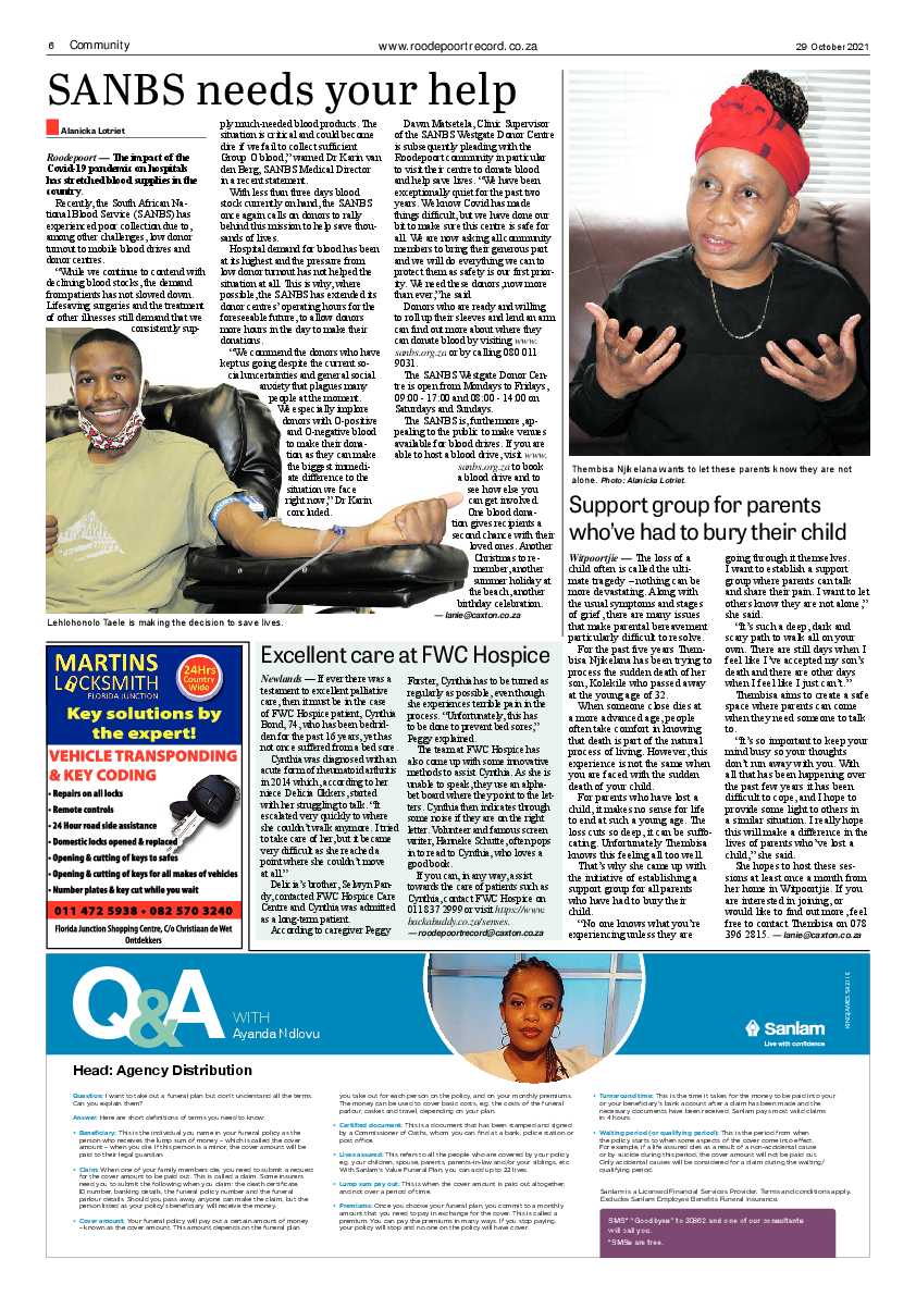 Roodepoort Record 29 October 2021 page 8
