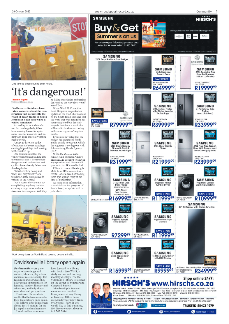 Roodepoort Record 28 October 2022 page 7