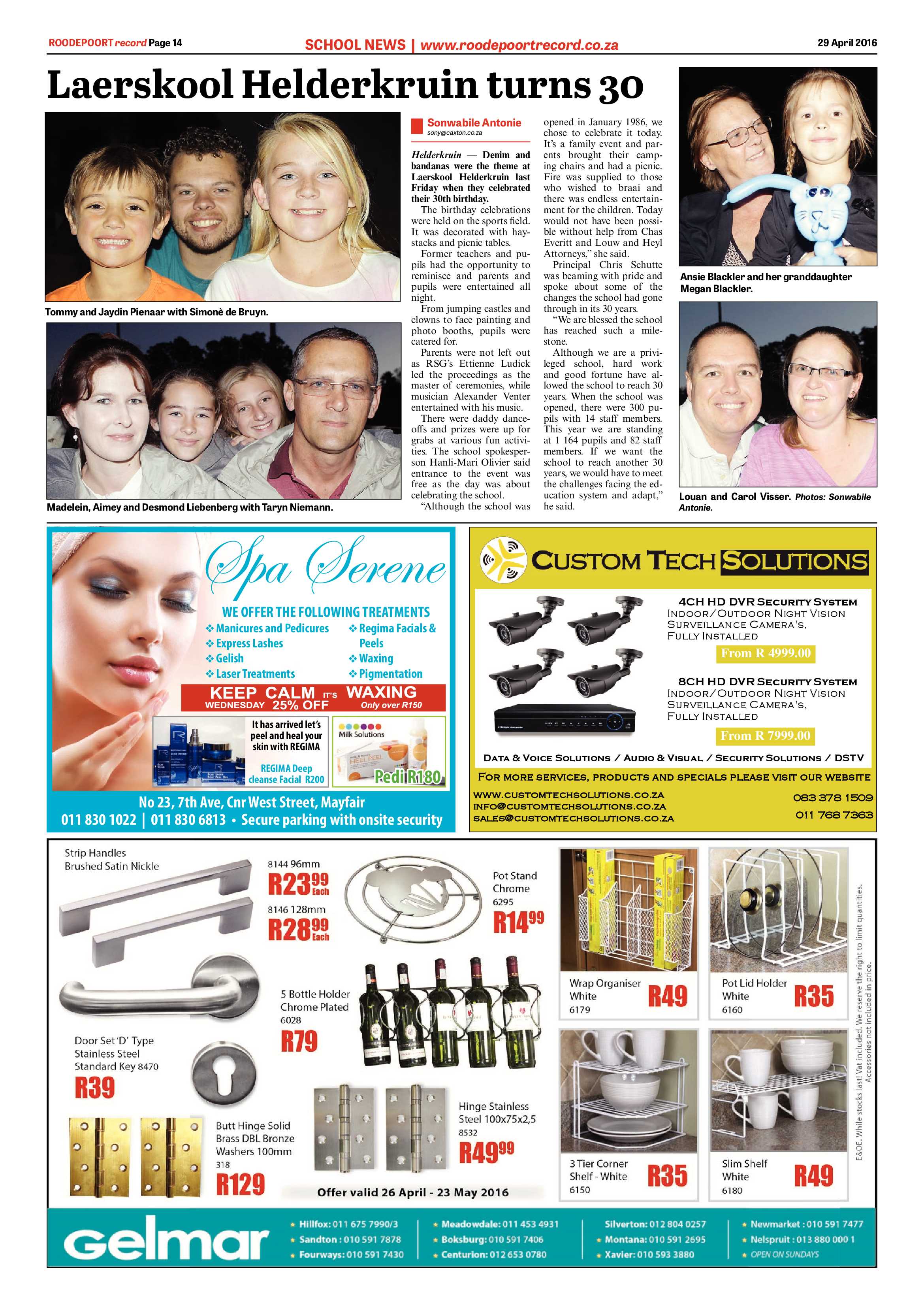 Roodepoort Record 29 April 2016 page 14