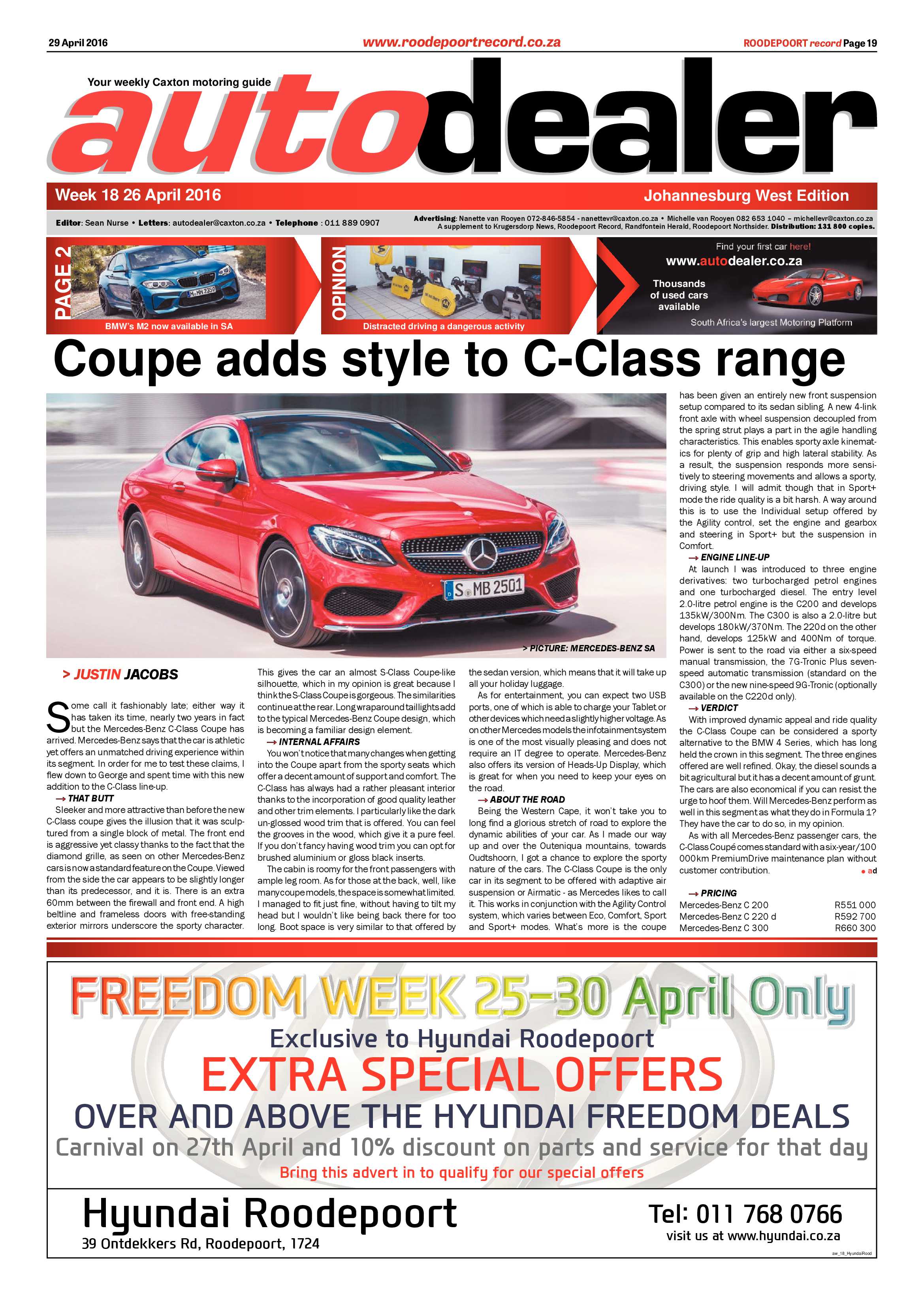 Roodepoort Record 29 April 2016 page 19