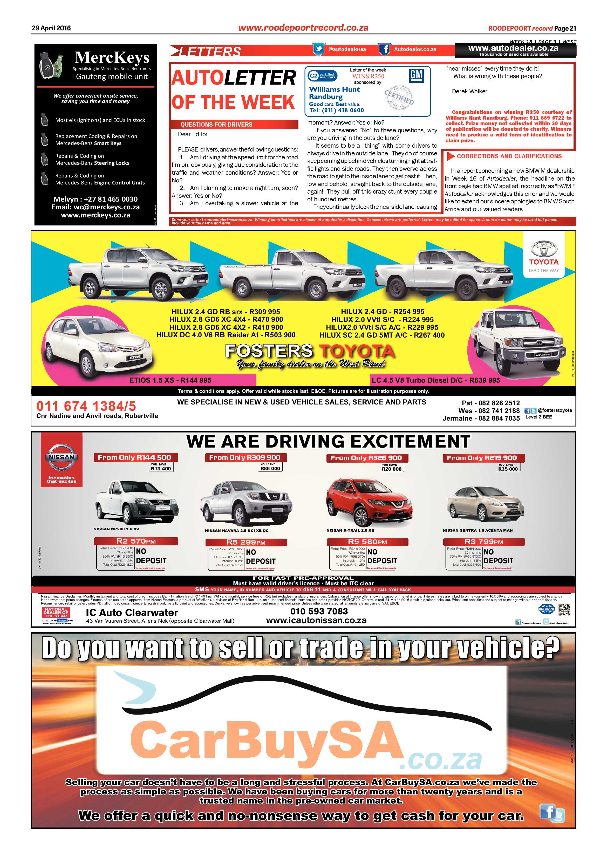 Roodepoort Record 29 April 2016 page 21
