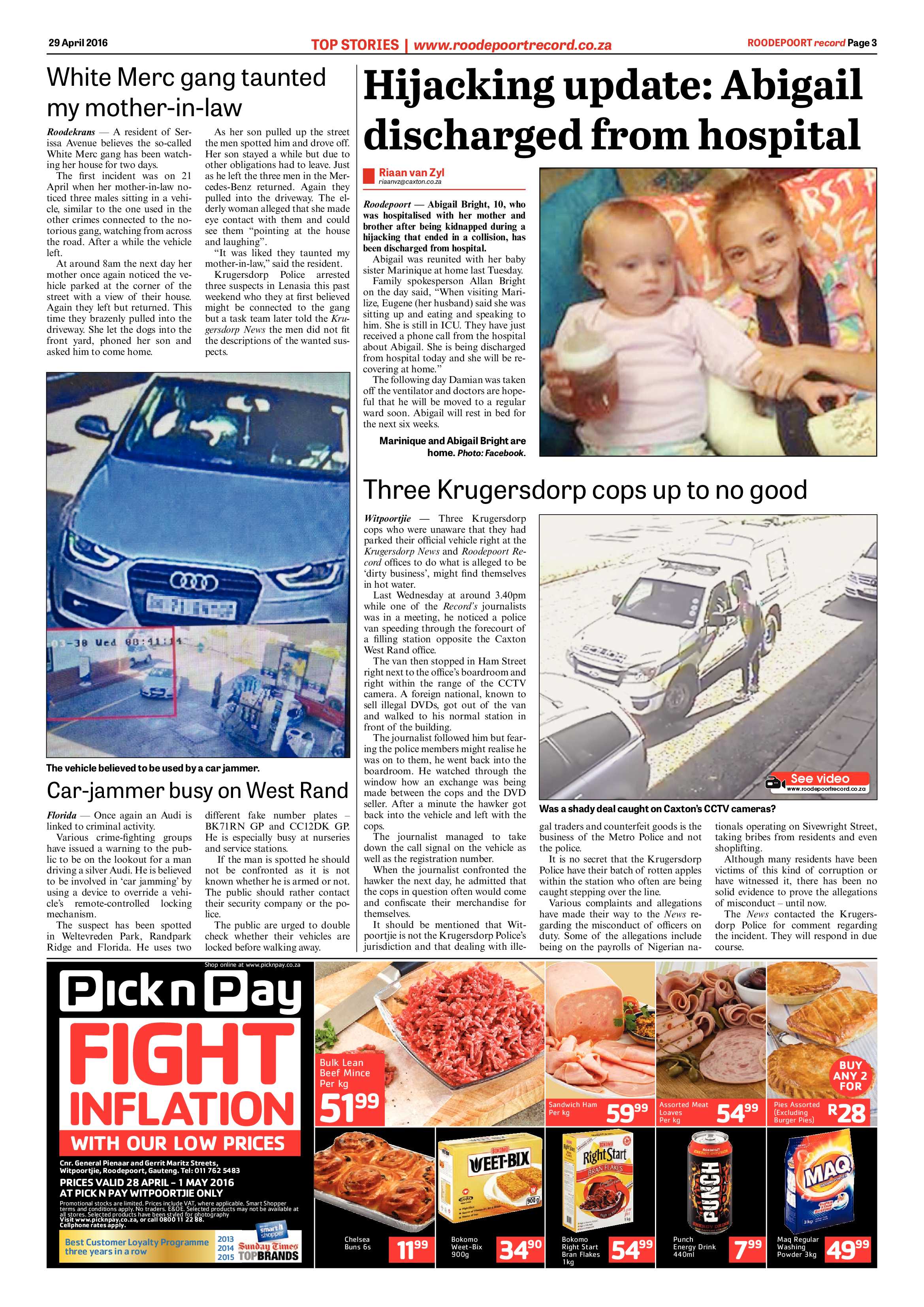 Roodepoort Record 29 April 2016 page 3