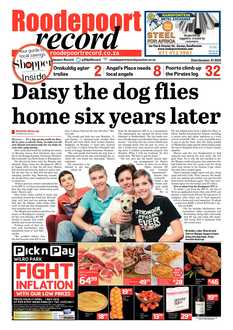 Roodepoort Record 29 April 2016