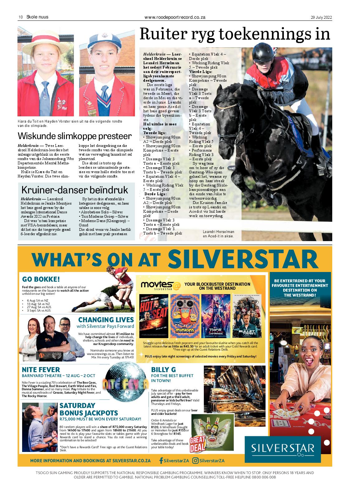 Roodepoort Record 29 July 2022 page 10