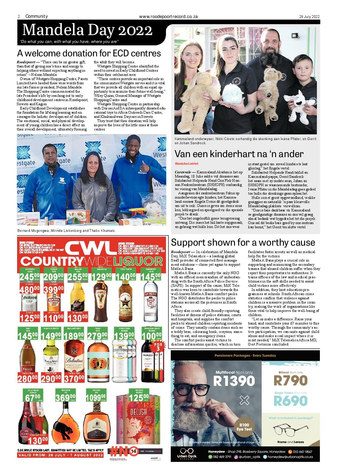 Roodepoort Record 29 July 2022 page 2