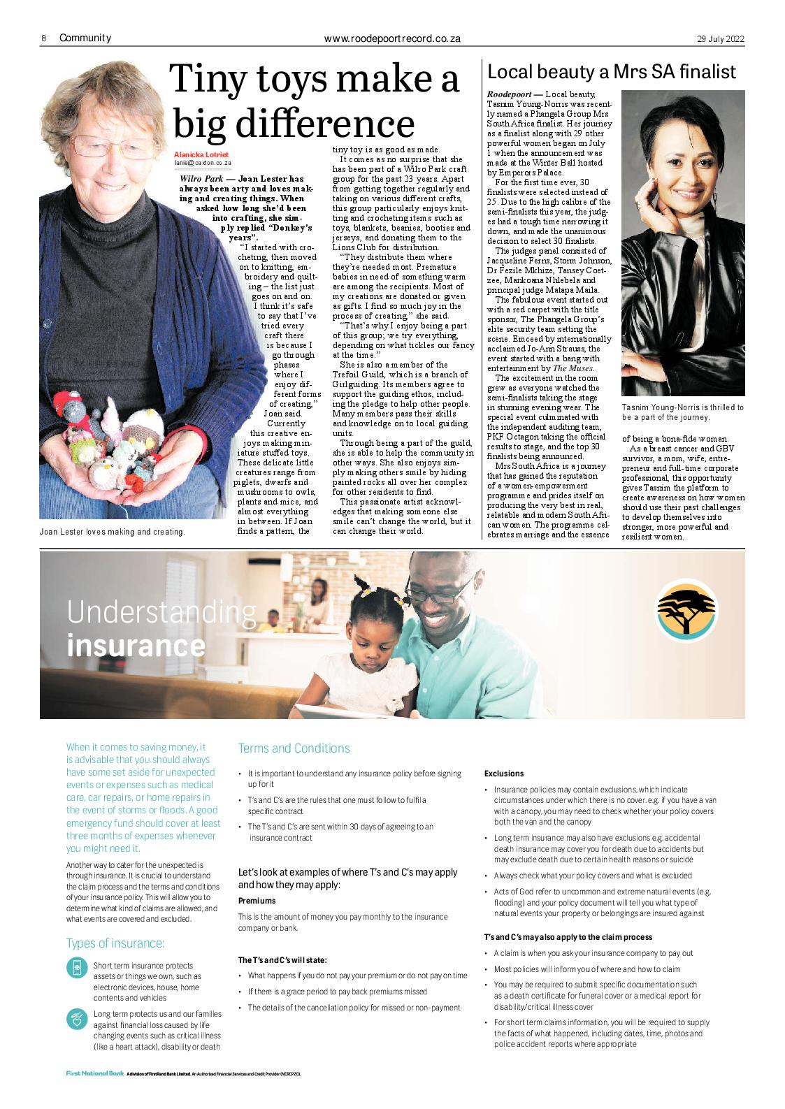 Roodepoort Record 29 July 2022 page 8